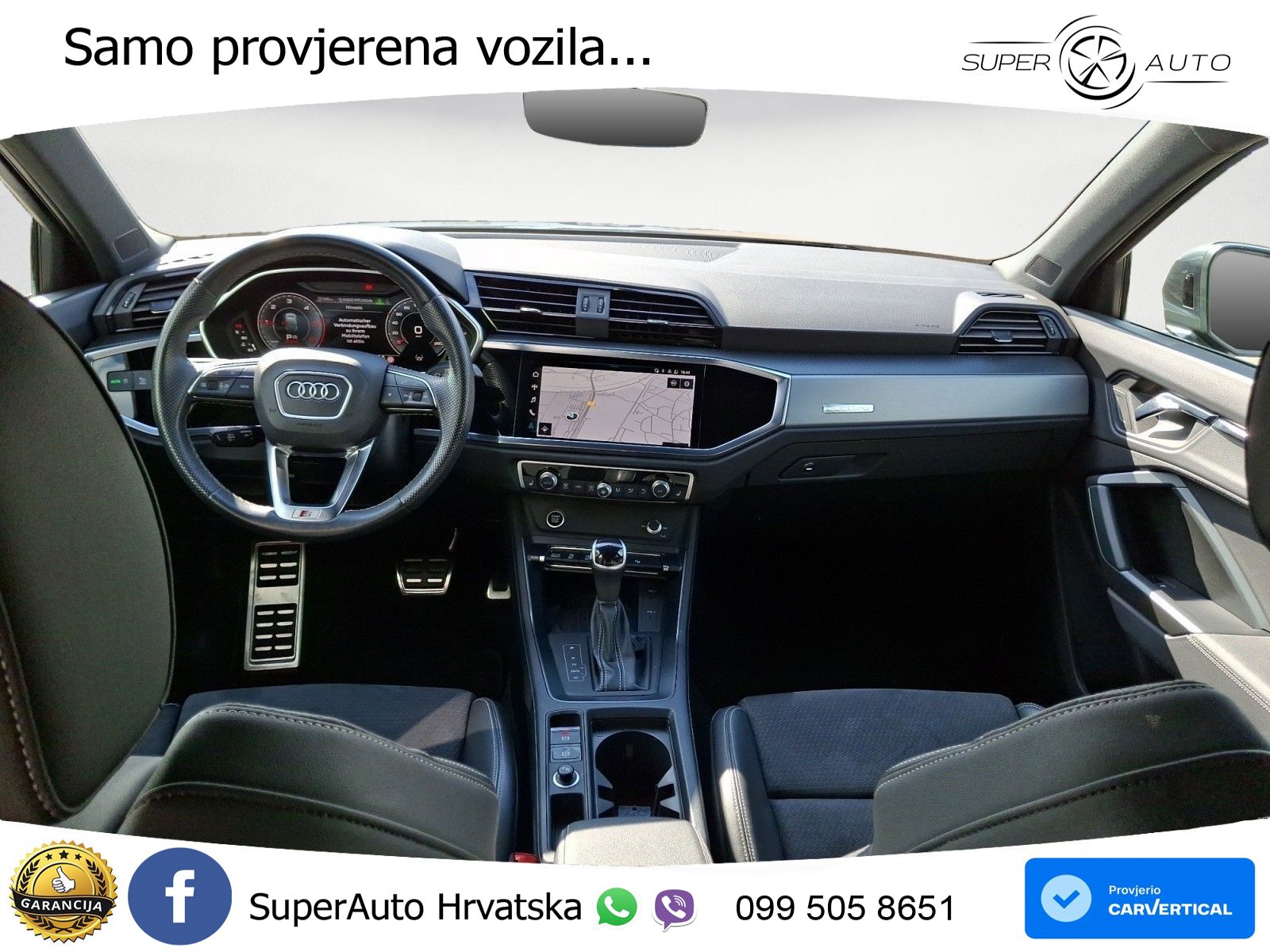 Audi Q3 Sportback 35 TDI (150 KS) quattro S tronic S line LED+GR SJED+ACC