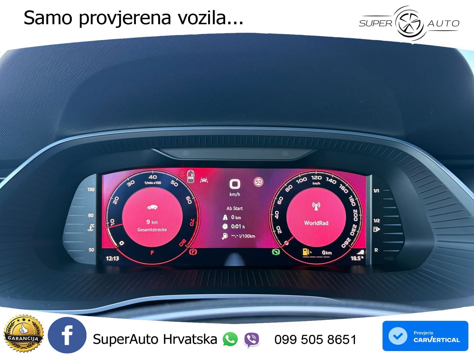 Škoda Octavia Combi 2.0 TSI (204 KS) 4x4 DSG SportLine LED+GR SJED+ACC