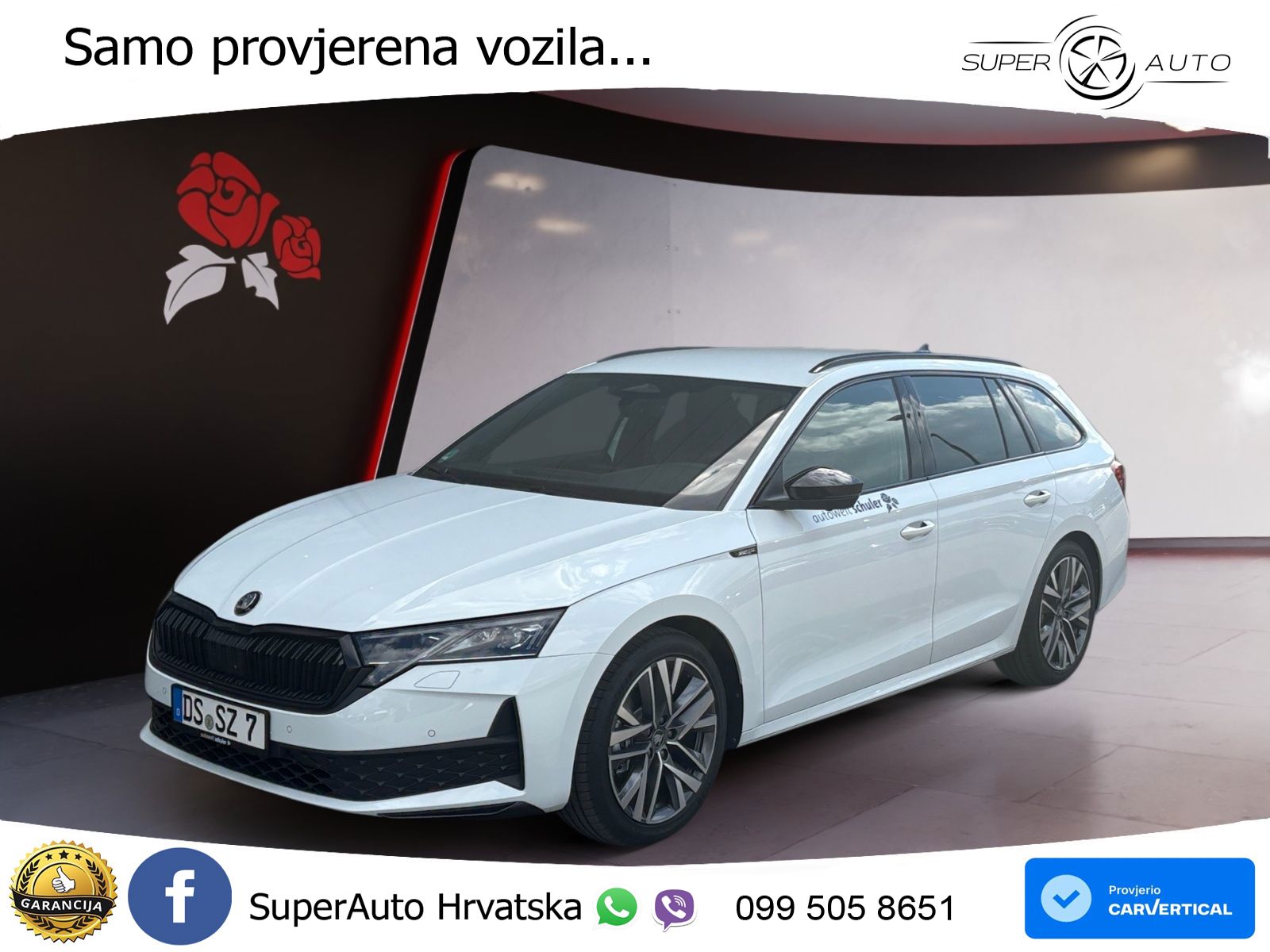 Škoda Octavia Combi 2.0 TSI (204 KS) 4x4 DSG SportLine LED+GR SJED+ACC
