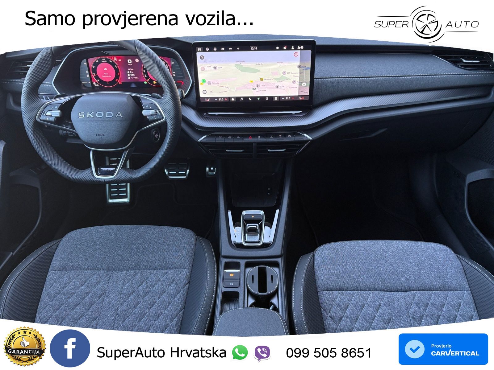 Škoda Octavia Combi 2.0 TSI (204 KS) 4x4 DSG SportLine LED+GR SJED+ACC