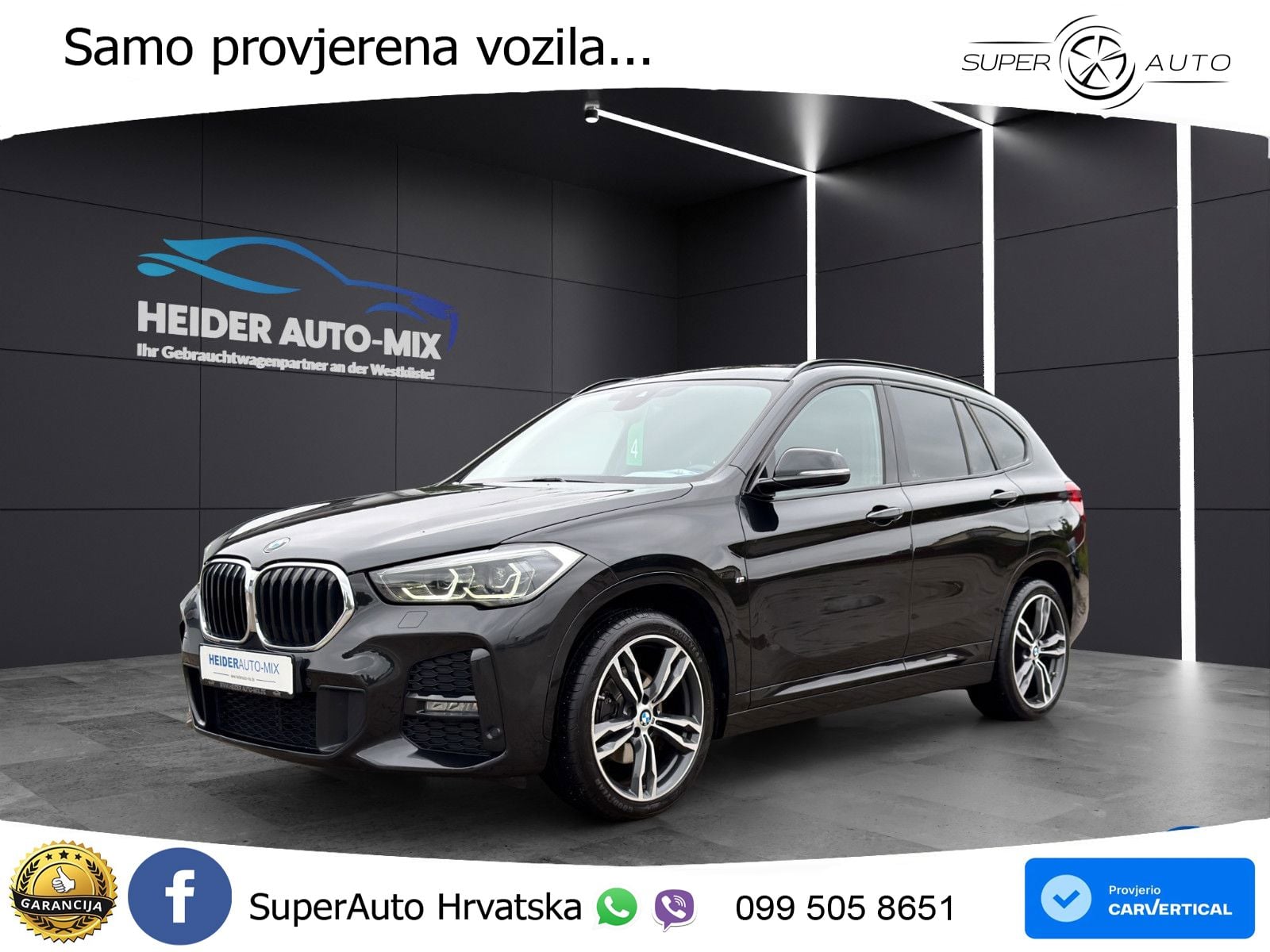 BMW X1 18d (150 KS) Steptronic M Sport LED+GR SJED+ACC