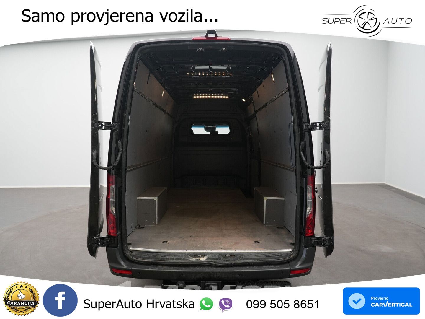 Mercedes-Benz Sprinter 317 CDI Automaat L3H2 3,5t Trekhaak AC/ 170 KS