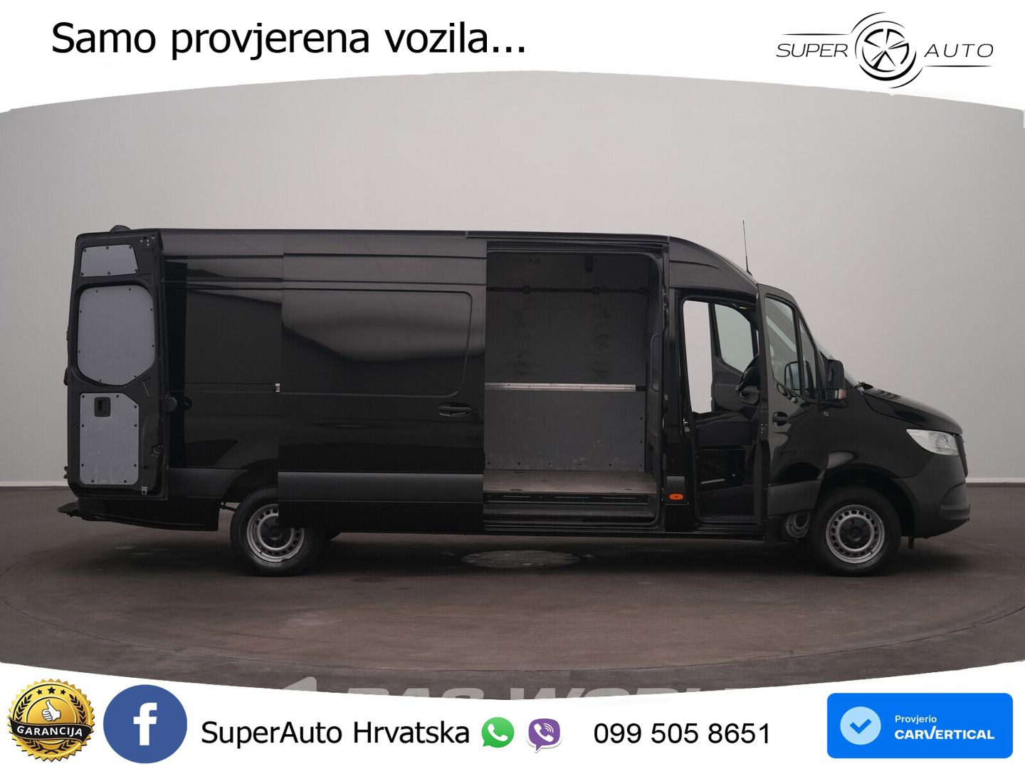 Mercedes-Benz Sprinter 317 CDI Automaat L3H2 3,5t Trekhaak AC/ 170 KS