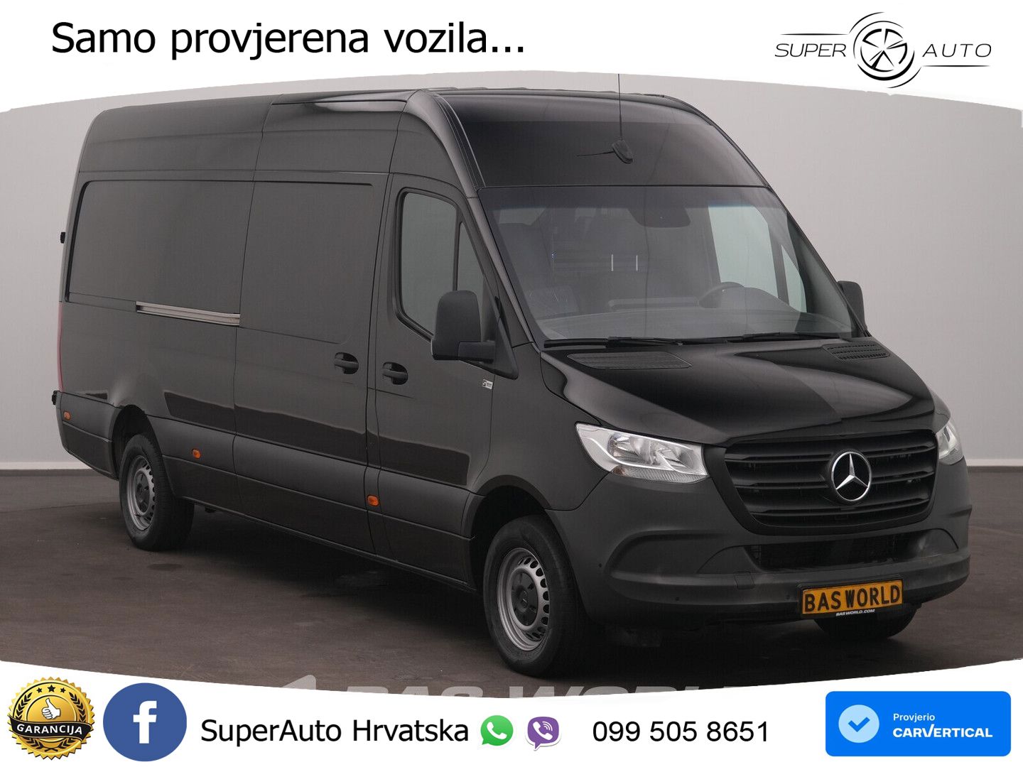 Mercedes-Benz Sprinter 317 CDI Automaat L3H2 3,5t Trekhaak AC/ 170 KS