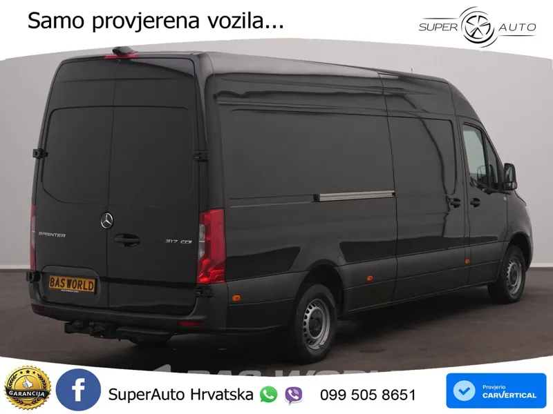 Mercedes-Benz Sprinter 317 CDI Automaat L3H2 3,5t Trekhaak AC/ 170 KS