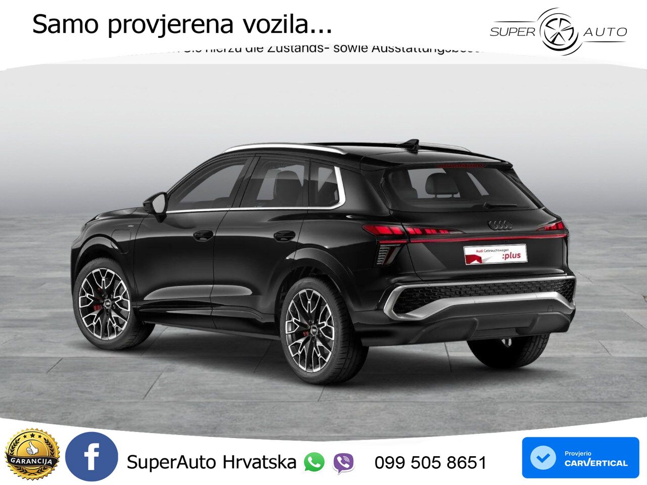 Audi Q3 1.5 TFSIe (272 KS) S tronic MATRIX+GR SJED+KAM