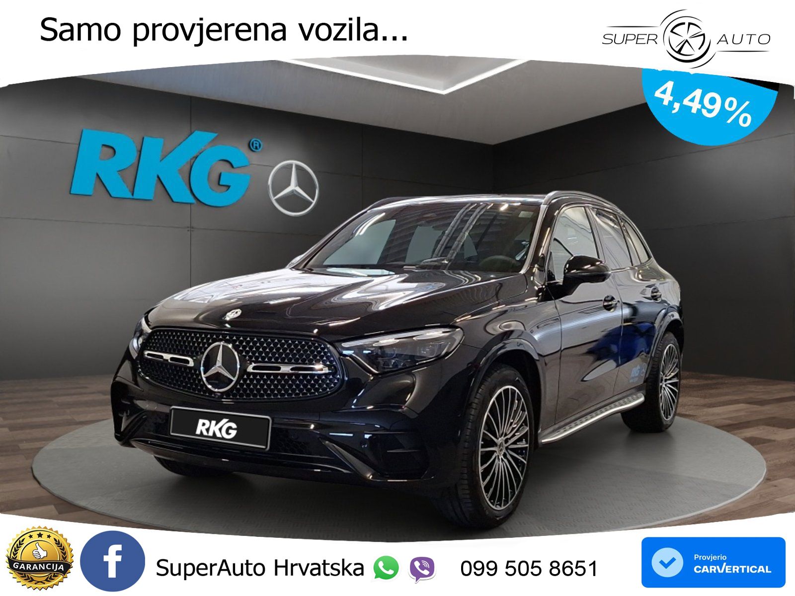 Mercedes GLC 200 (204 KS) 4MATIC 9G-TRONIC AMG LED+GR SJED+ACC