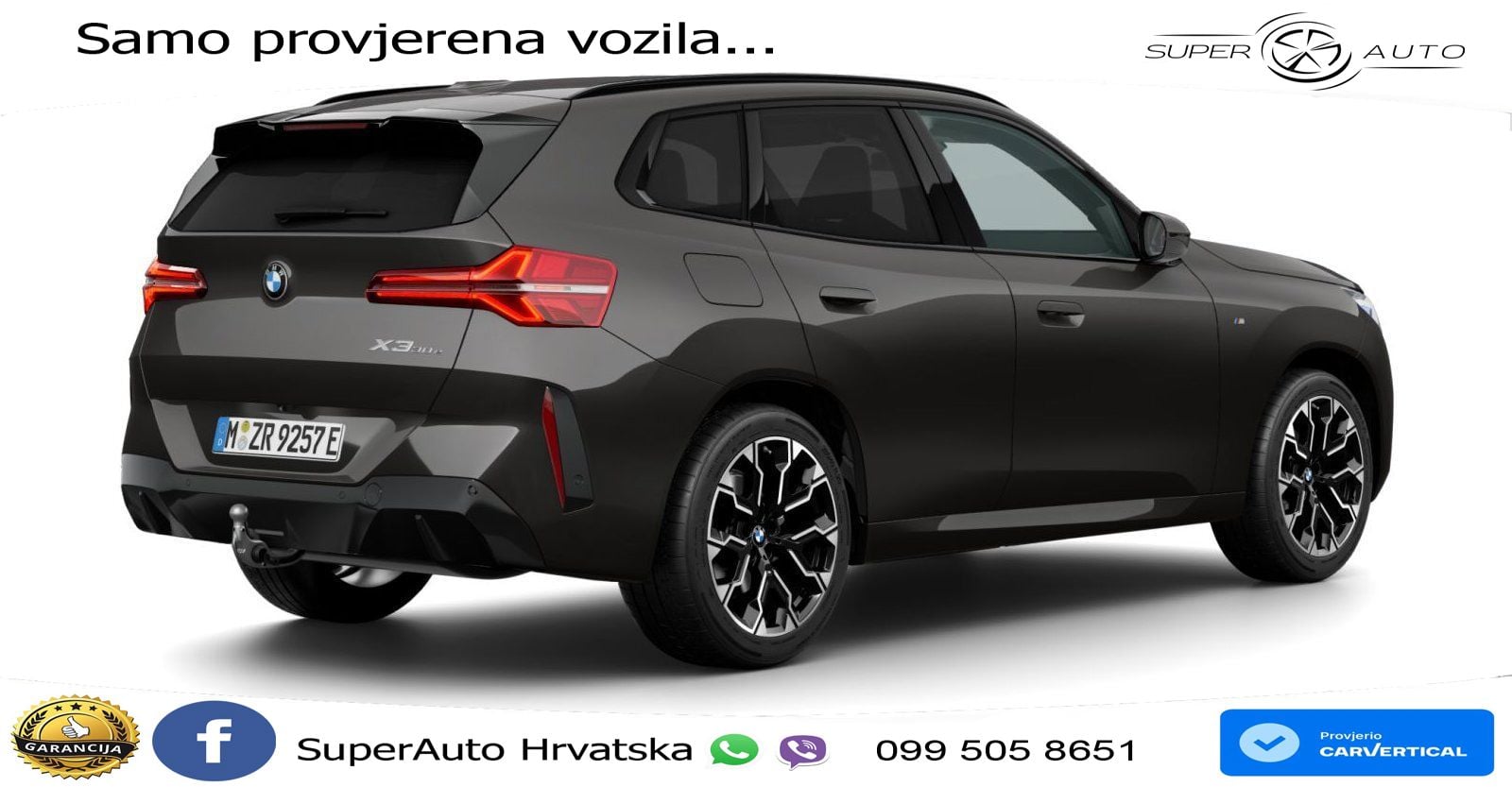 BMW X3 30e xDrive Steptronic M Sport LED+GR SJED+ACC