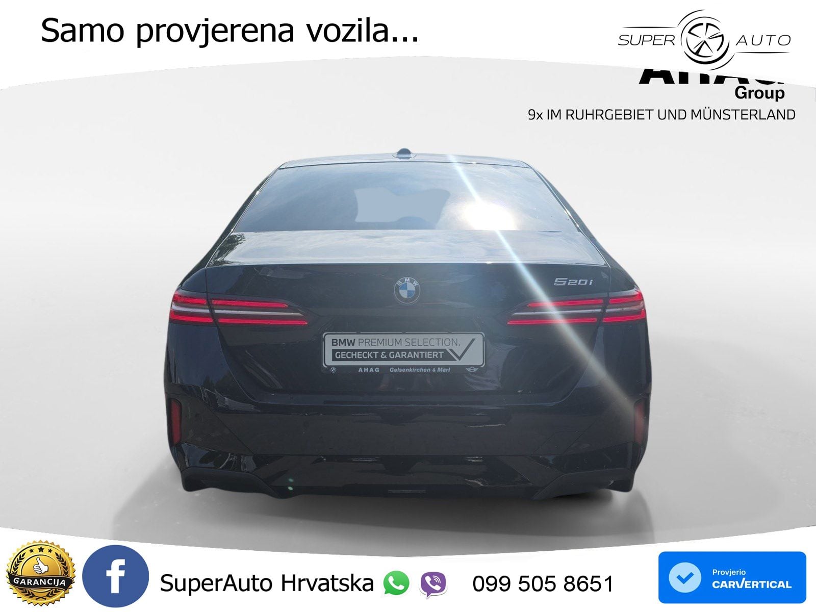 BMW 520i (208 KS) Steptronic LED+GR SJED+ACC