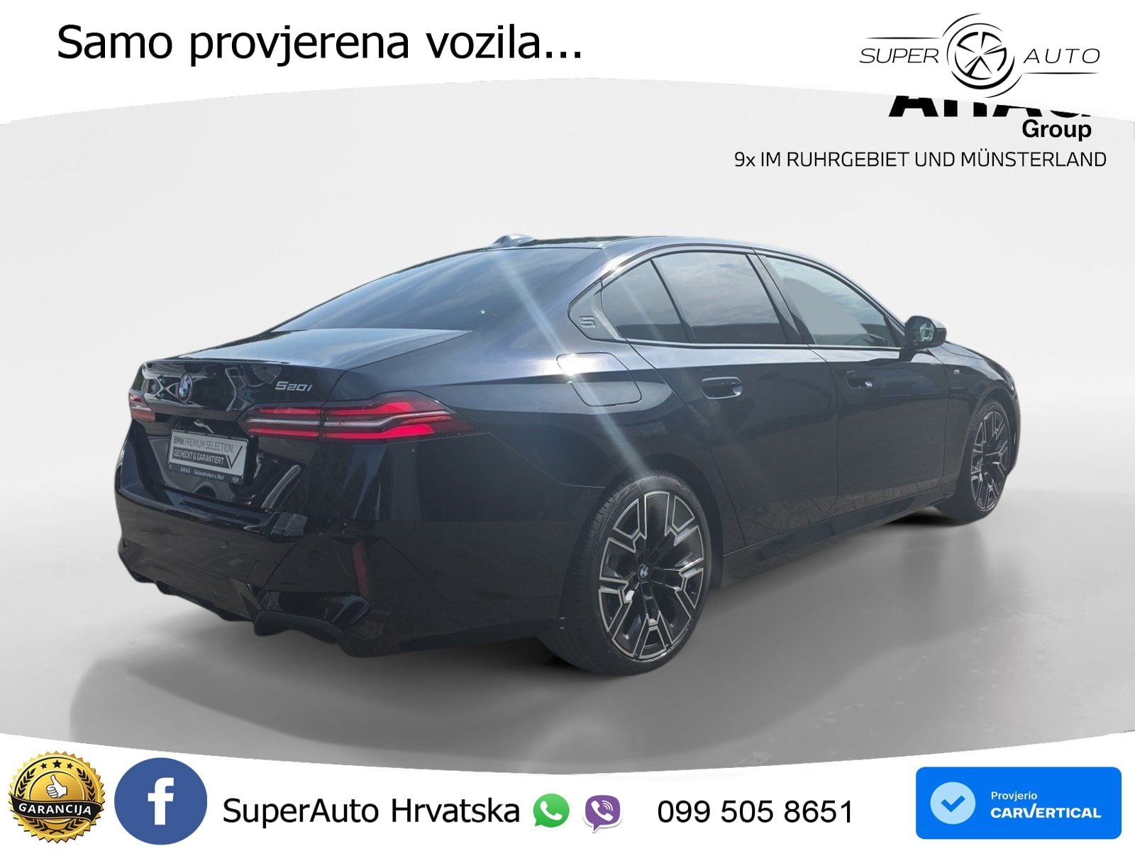 BMW 520i (208 KS) Steptronic LED+GR SJED+ACC