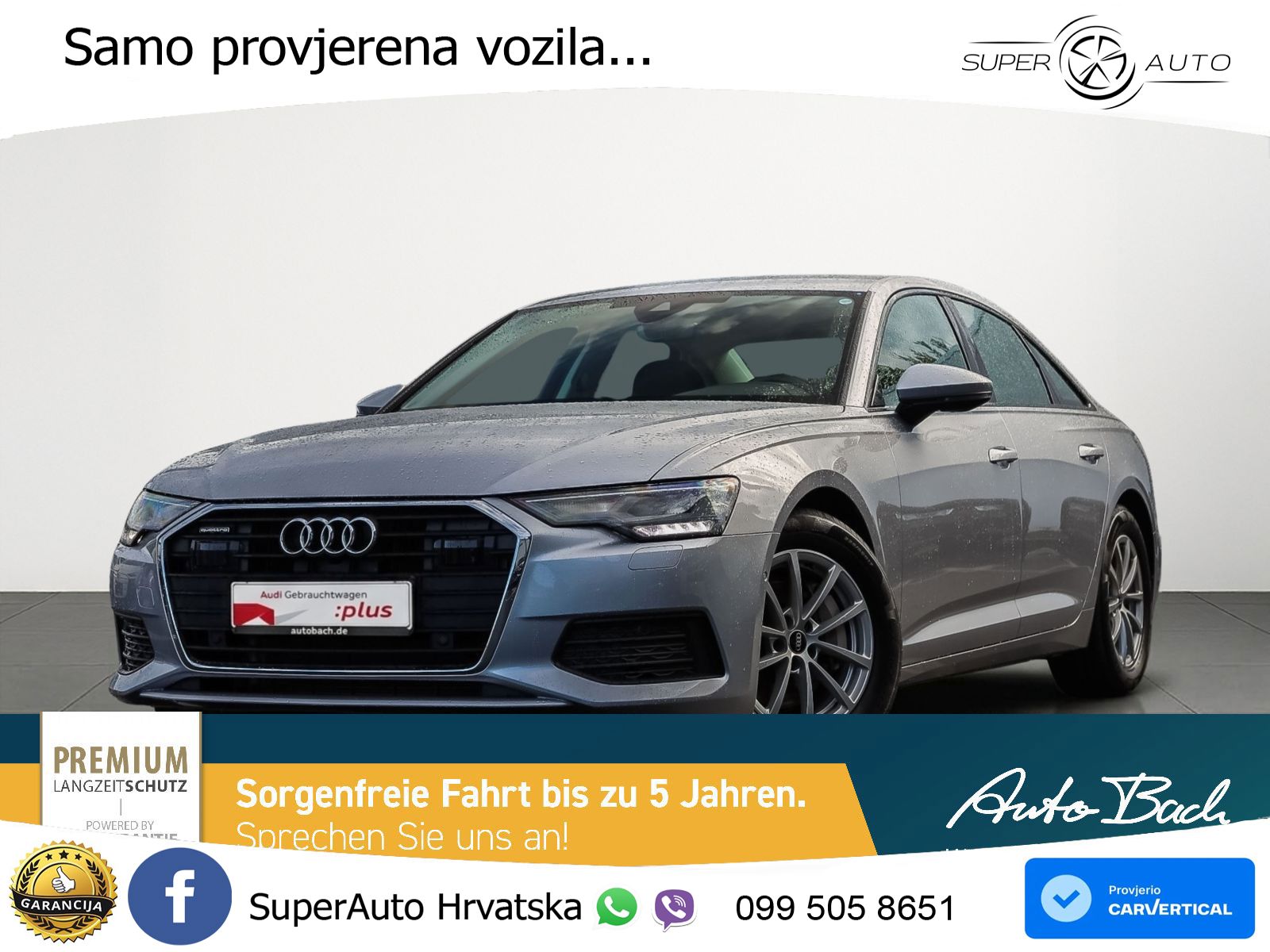 Audi A6 45 TDI V6 (245 KS) quattro ultra S tronic LED+GR SJED+ACC