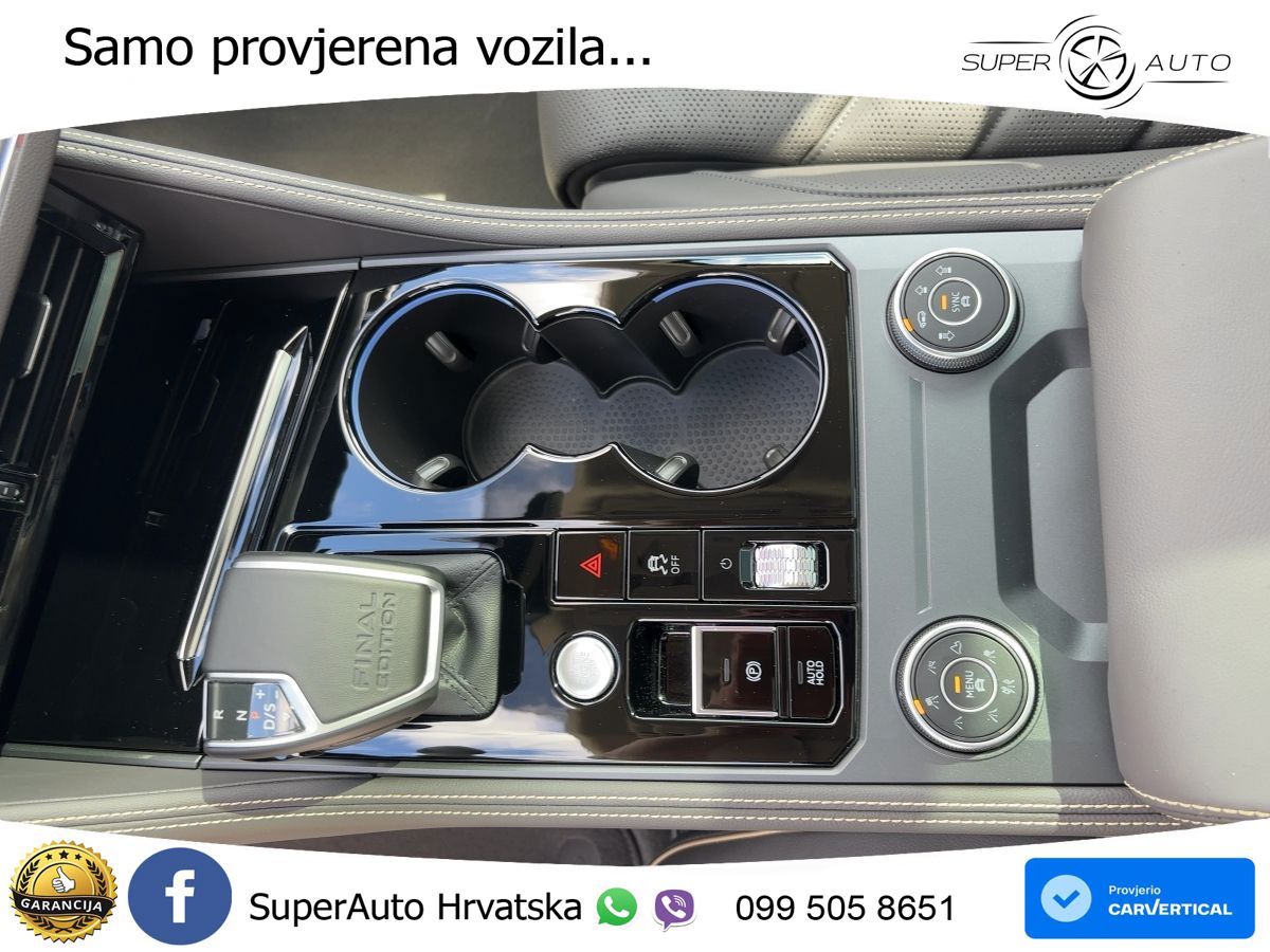 Volkswagen Touareg 3.0 V6 TDI (286 KS) 4MOTION Tiptronic ZRAČNI+ACC+GR SJED+KAM+PANO