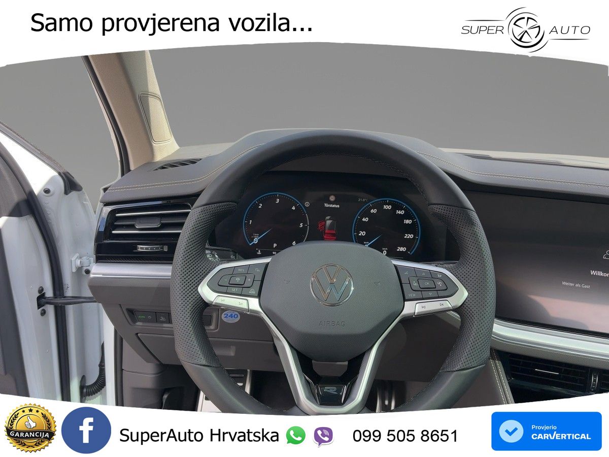 Volkswagen Touareg 3.0 V6 TDI (286 KS) 4MOTION Tiptronic ZRAČNI+ACC+GR SJED+KAM+PANO