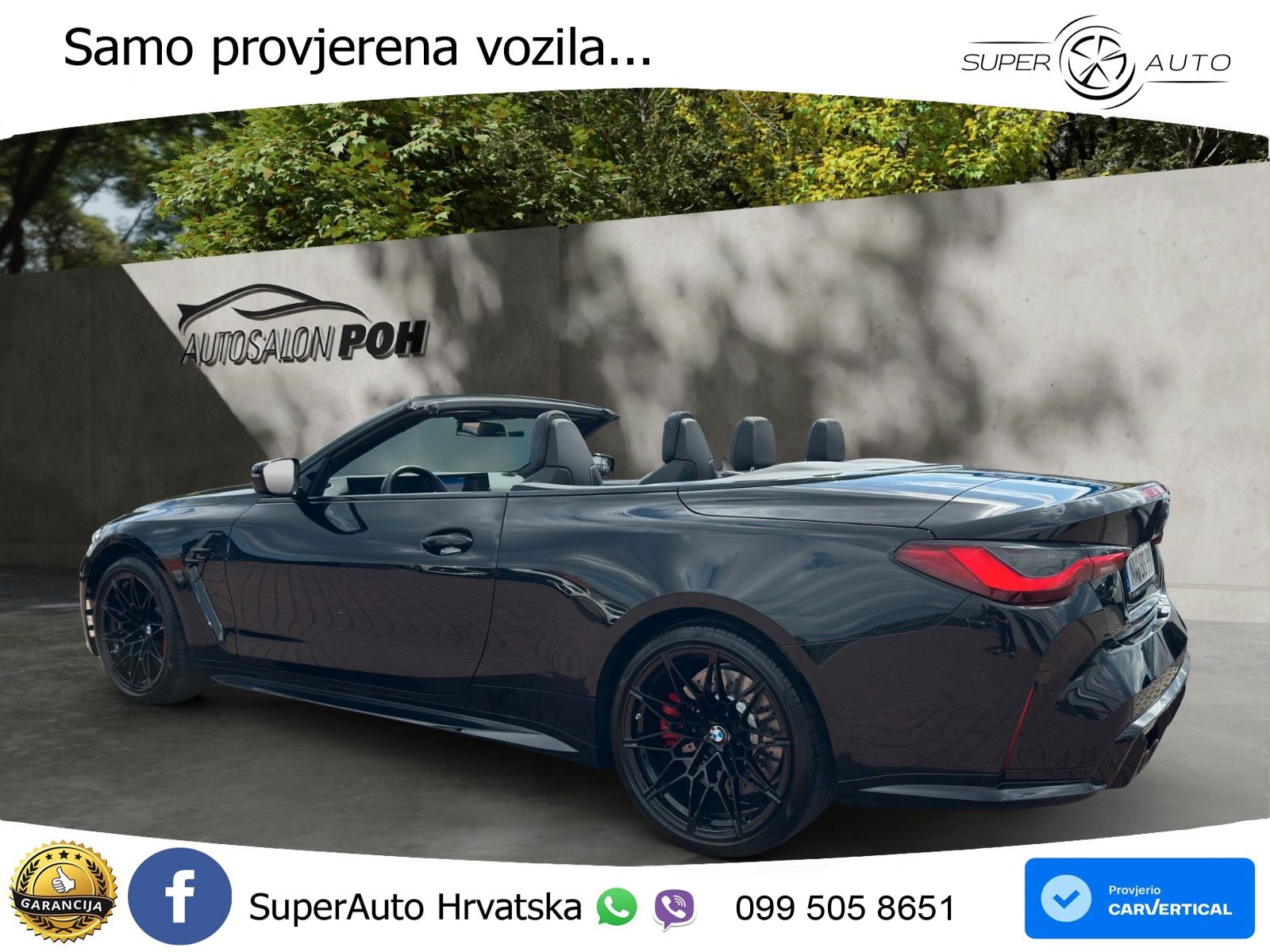 BMW M4 Convertible Competition 3.0 (510 KS) xDrive Steptronic LED+GR SJED+ACC