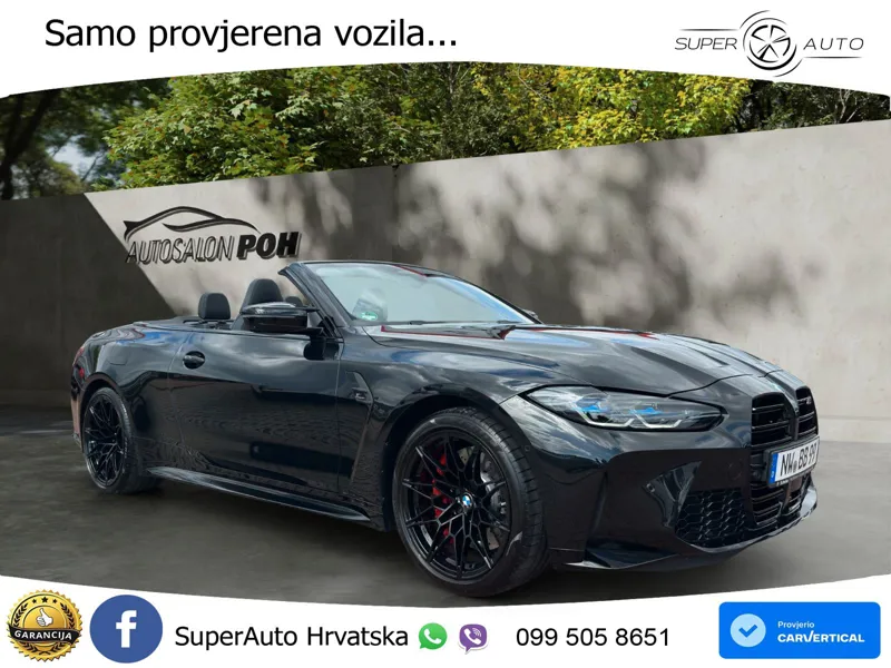 BMW M4 Convertible Competition 3.0 (510 KS) xDrive Steptronic LED+GR SJED+ACC