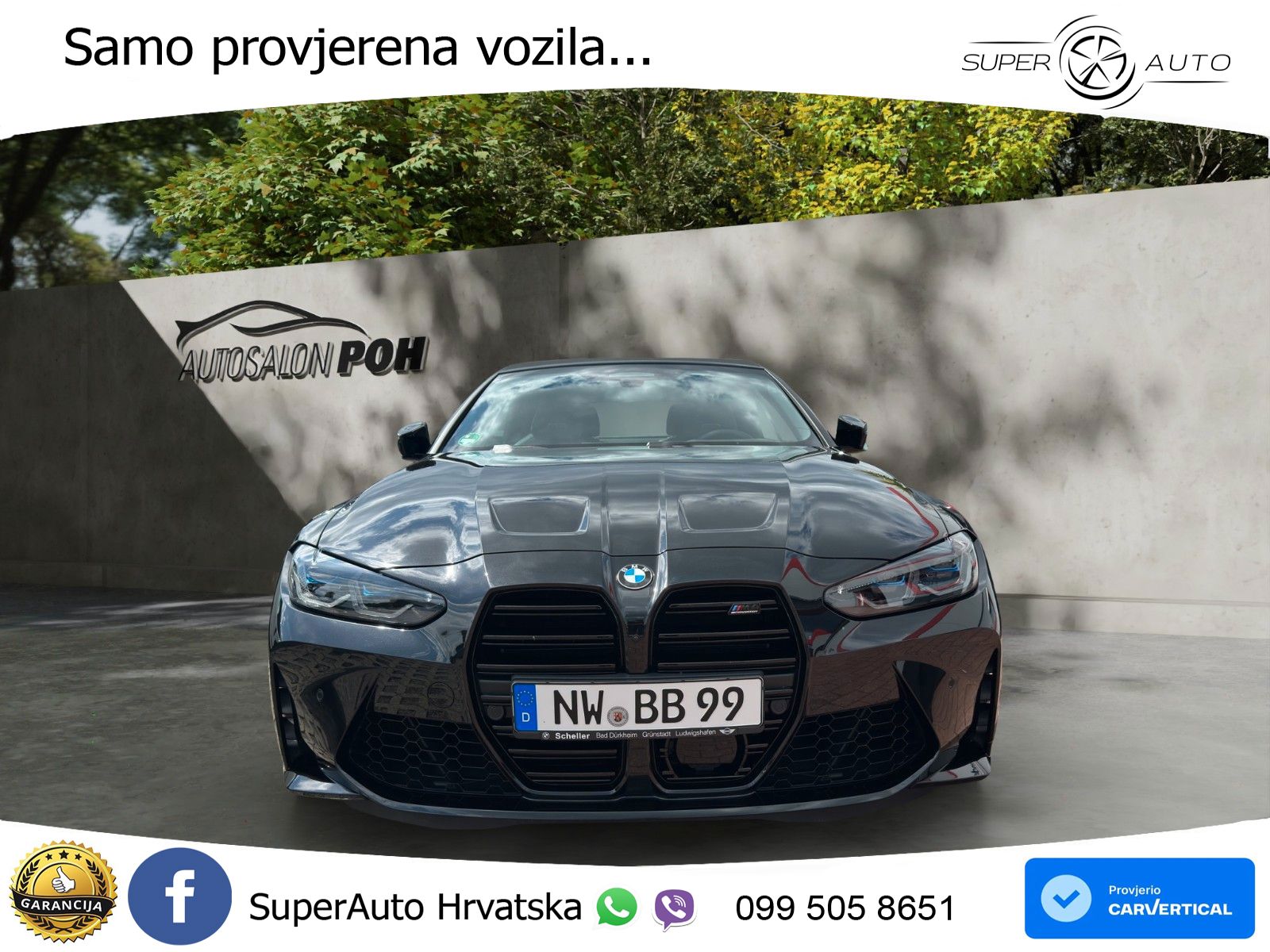 BMW M4 Convertible Competition 3.0 (510 KS) xDrive Steptronic LED+GR SJED+ACC