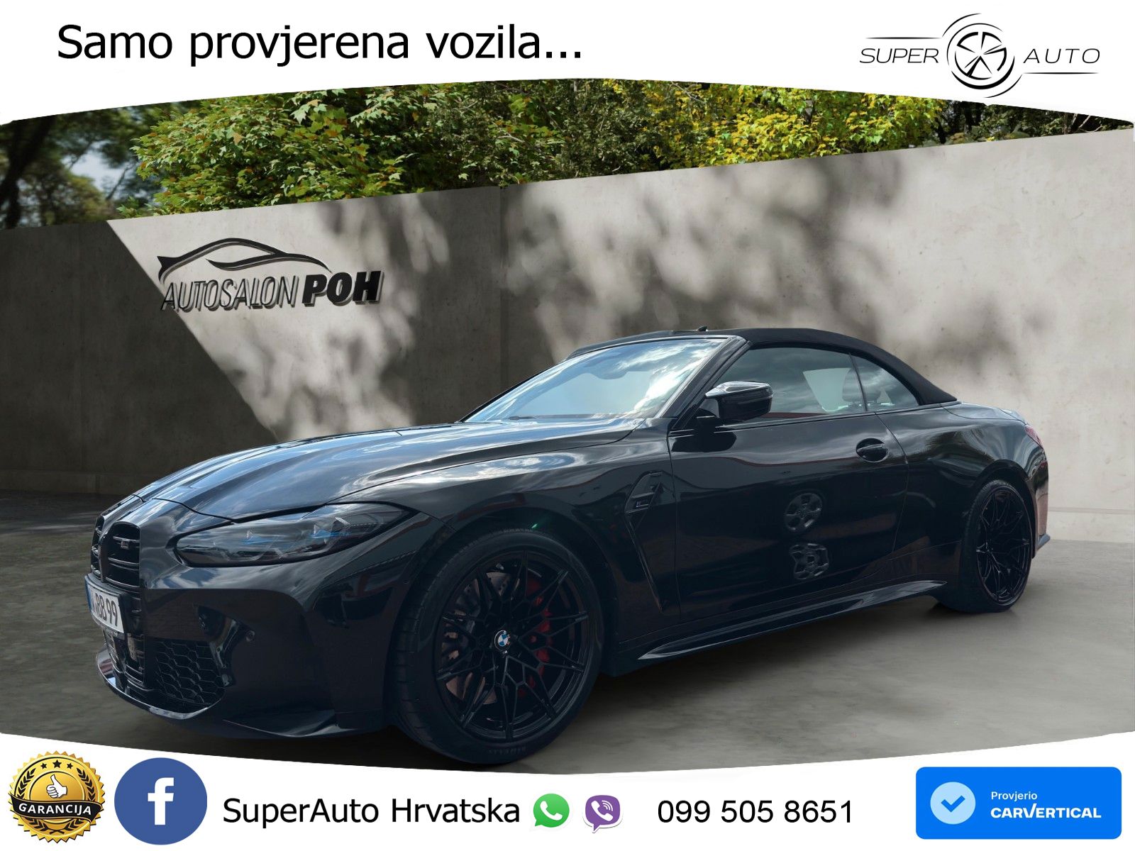 BMW M4 Convertible Competition 3.0 (510 KS) xDrive Steptronic LED+GR SJED+ACC