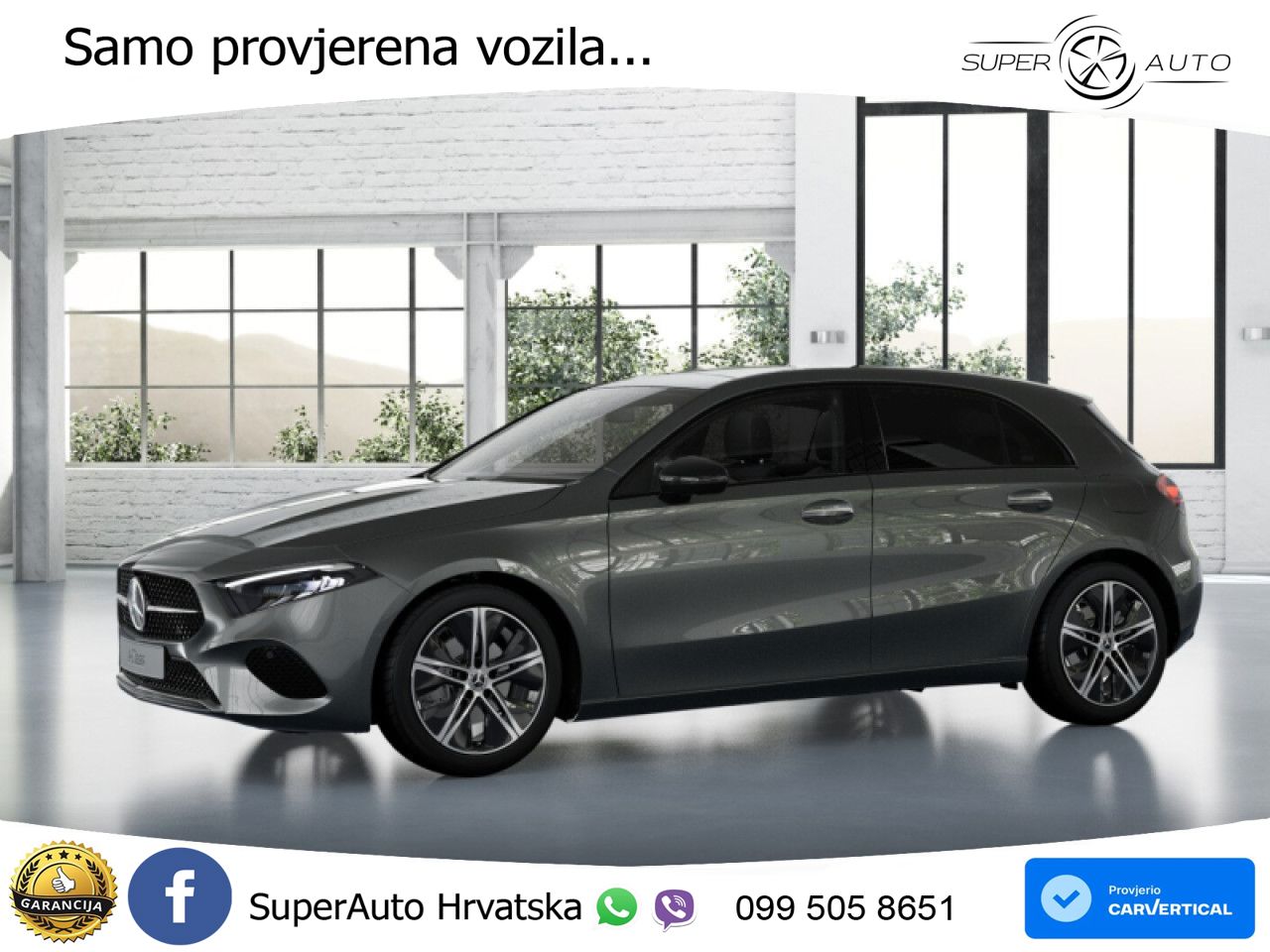 Mercedes-Benz A 200 7G-DCT LED+GR SJED+ACC