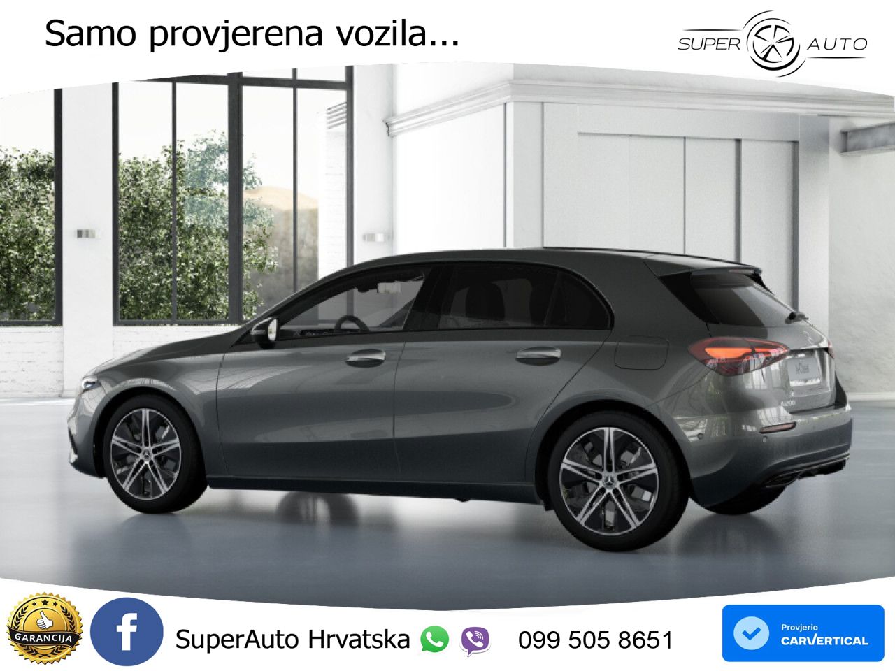 Mercedes-Benz A 200 7G-DCT LED+GR SJED+ACC