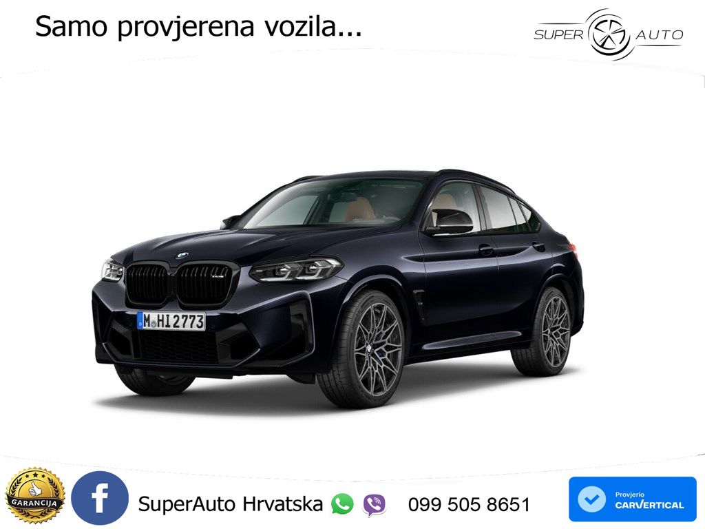 BMW X4 M Competition 3.0 (510 KS) xDrive Steptronic LED+GR SJED+ACC