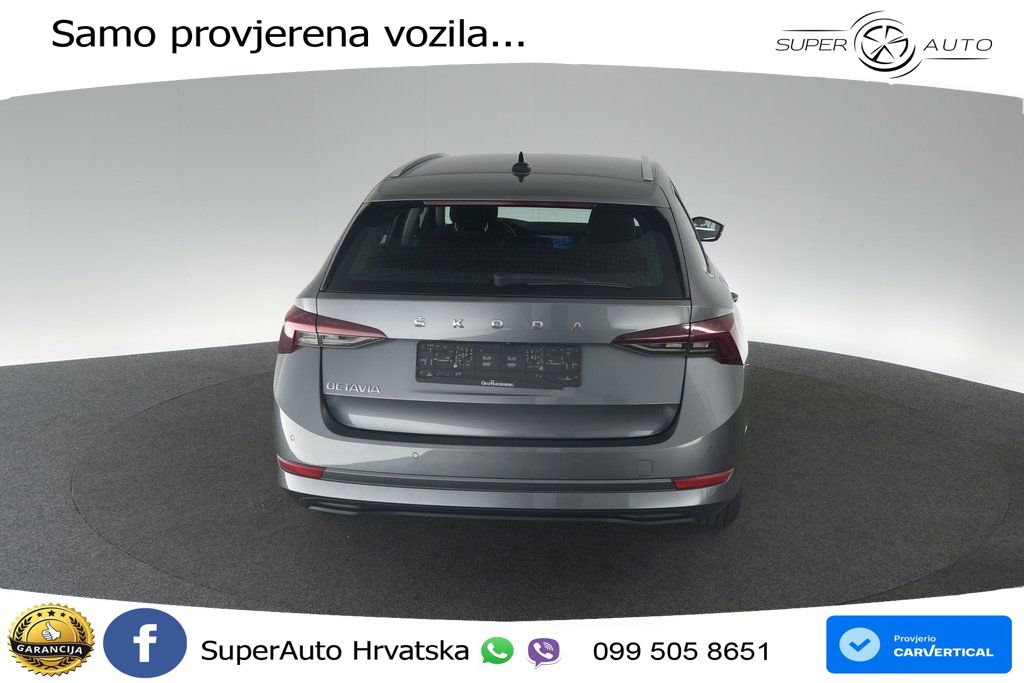 Škoda Octavia Combi 2.0 TDI (150 KS) DSG MATRIX+GR SJED+KAM