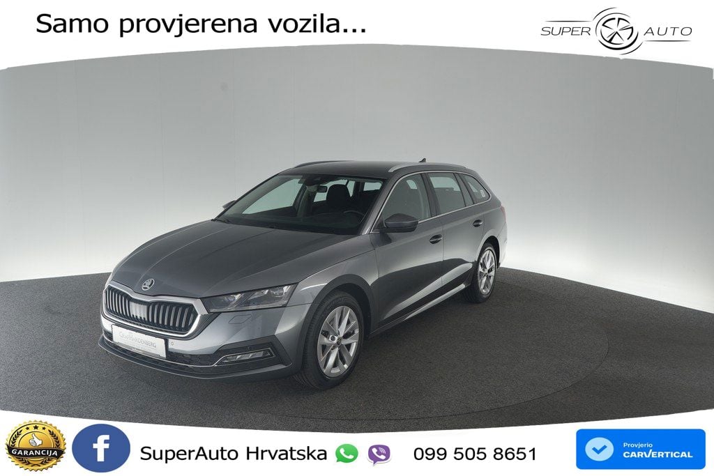 Škoda Octavia Combi 2.0 TDI (150 KS) DSG MATRIX+GR SJED+KAM