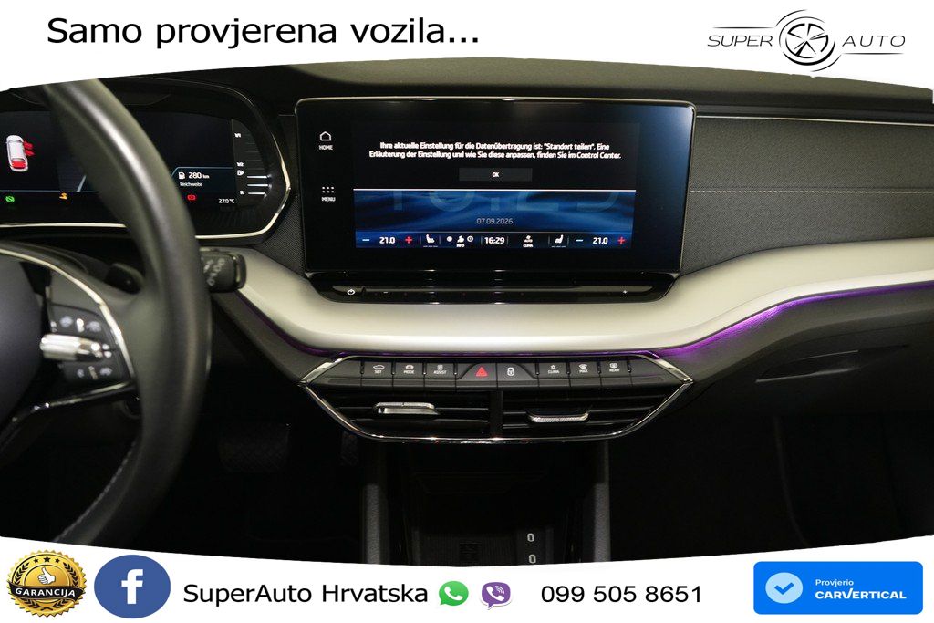 Škoda Octavia Combi 2.0 TDI (150 KS) DSG MATRIX+GR SJED+KAM