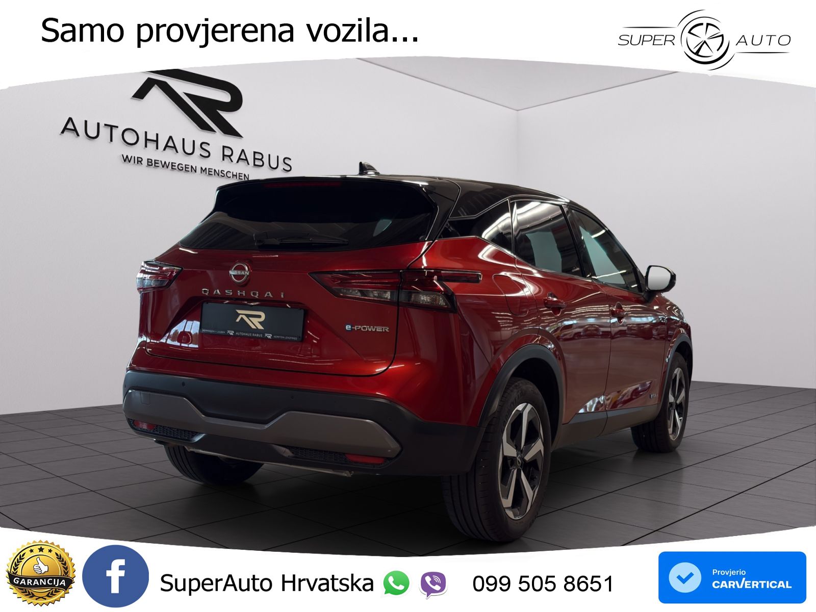 Nissan Qashqai e-POWER 1.5 VC-T (190 KS) Automatic N-Connecta