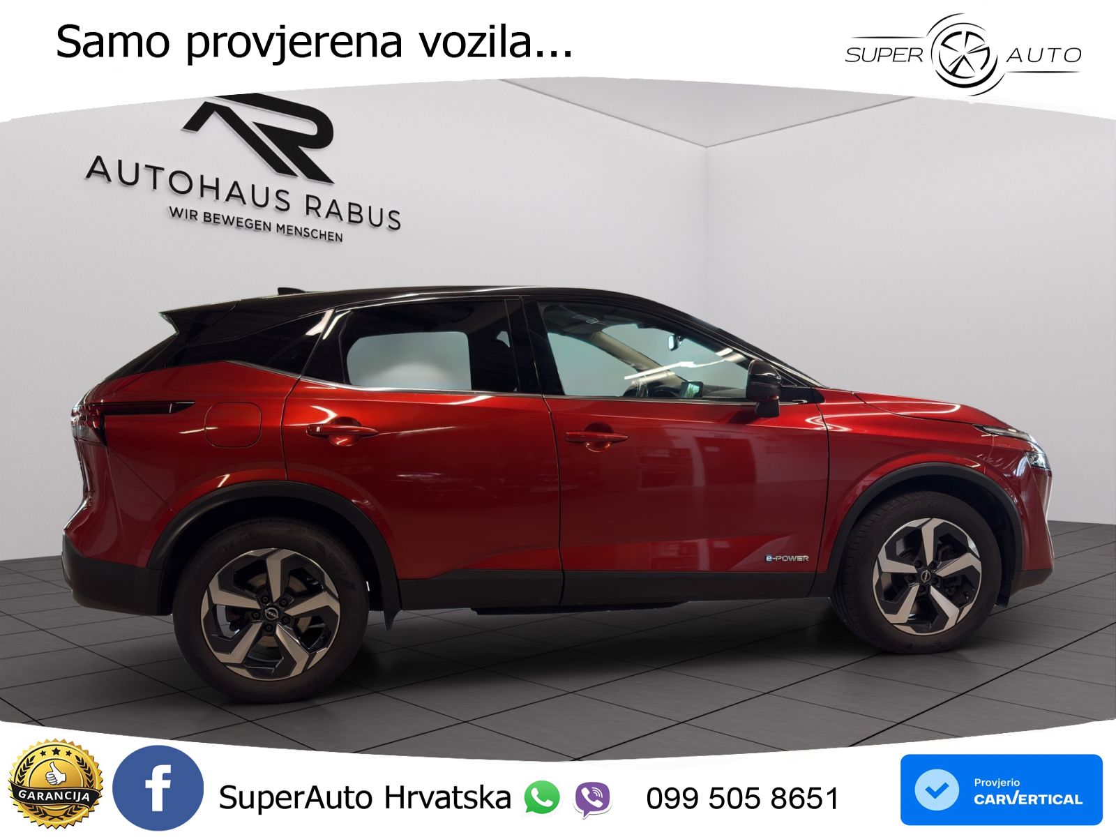 Nissan Qashqai e-POWER 1.5 VC-T (190 KS) Automatic N-Connecta