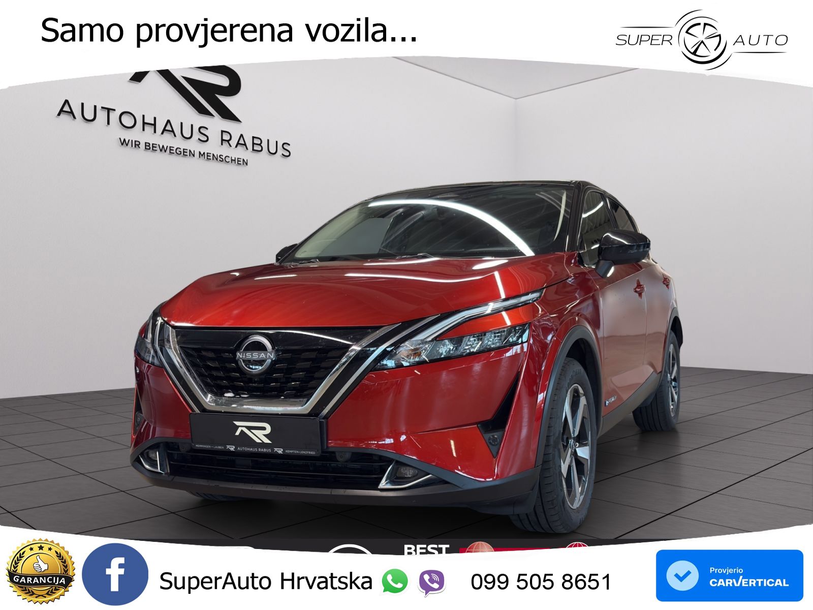 Nissan Qashqai e-POWER 1.5 VC-T (190 KS) Automatic N-Connecta
