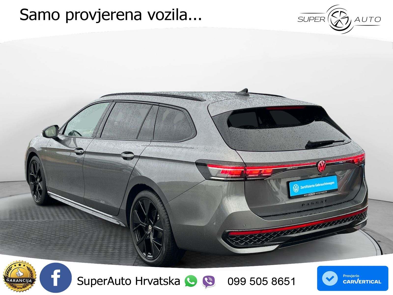 Volkswagen Passat Variant 2.0 TDI (193 KS) 4MOTION DSG R-Line MATRIX+GR SJED+KAM