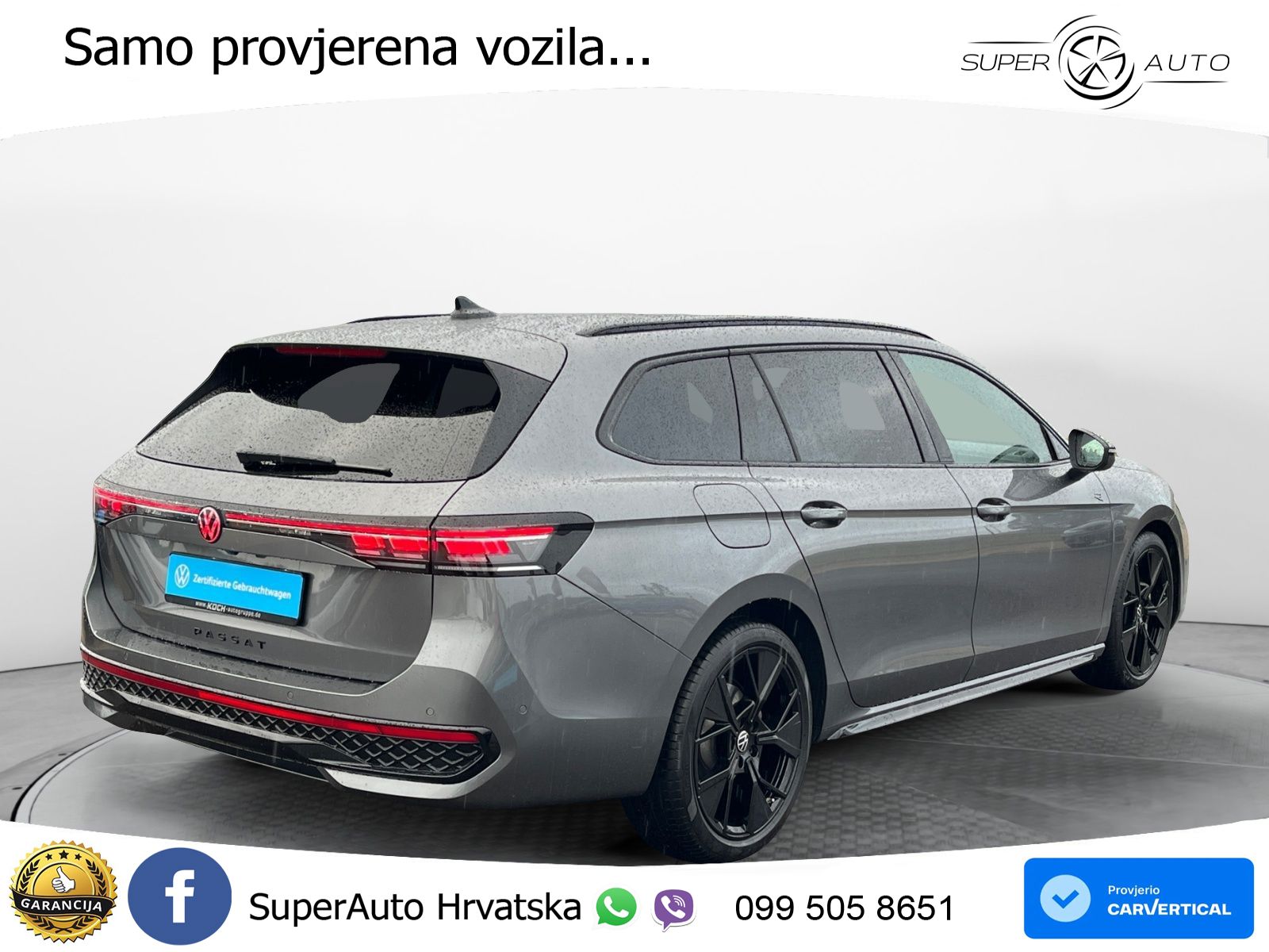Volkswagen Passat Variant 2.0 TDI (193 KS) 4MOTION DSG R-Line MATRIX+GR SJED+KAM
