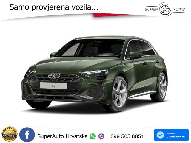 Audi A3 40 TFSIe (204 KS) S tronic S line LED+GR SJED+ACC