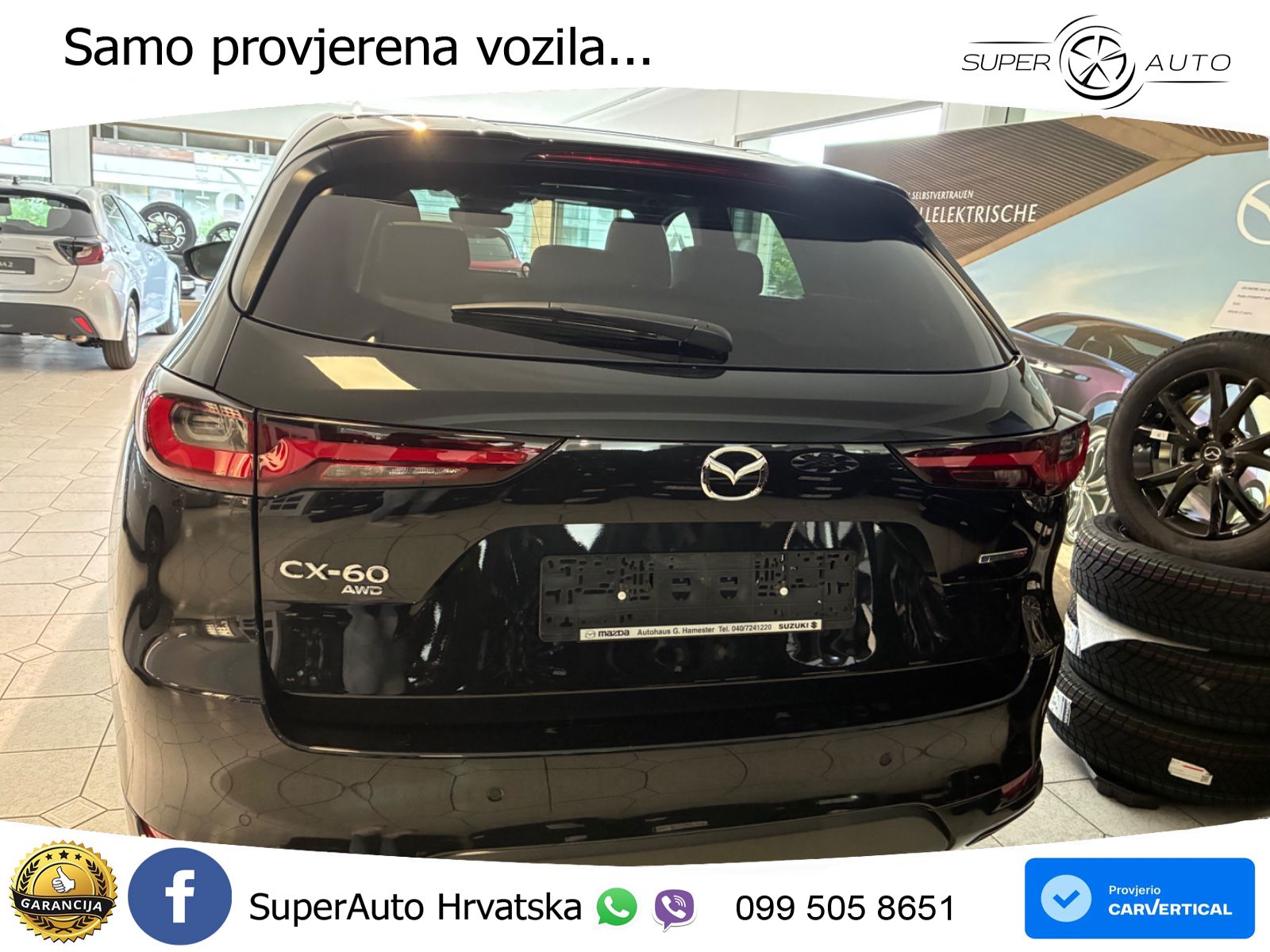 Mazda CX-60 3.3 e-Skyactiv D (254 KS) AWD Automatic LED+GR SJED+ACC