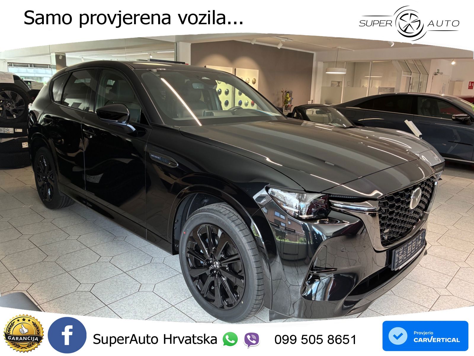 Mazda CX-60 3.3 e-Skyactiv D (254 KS) AWD Automatic LED+GR SJED+ACC