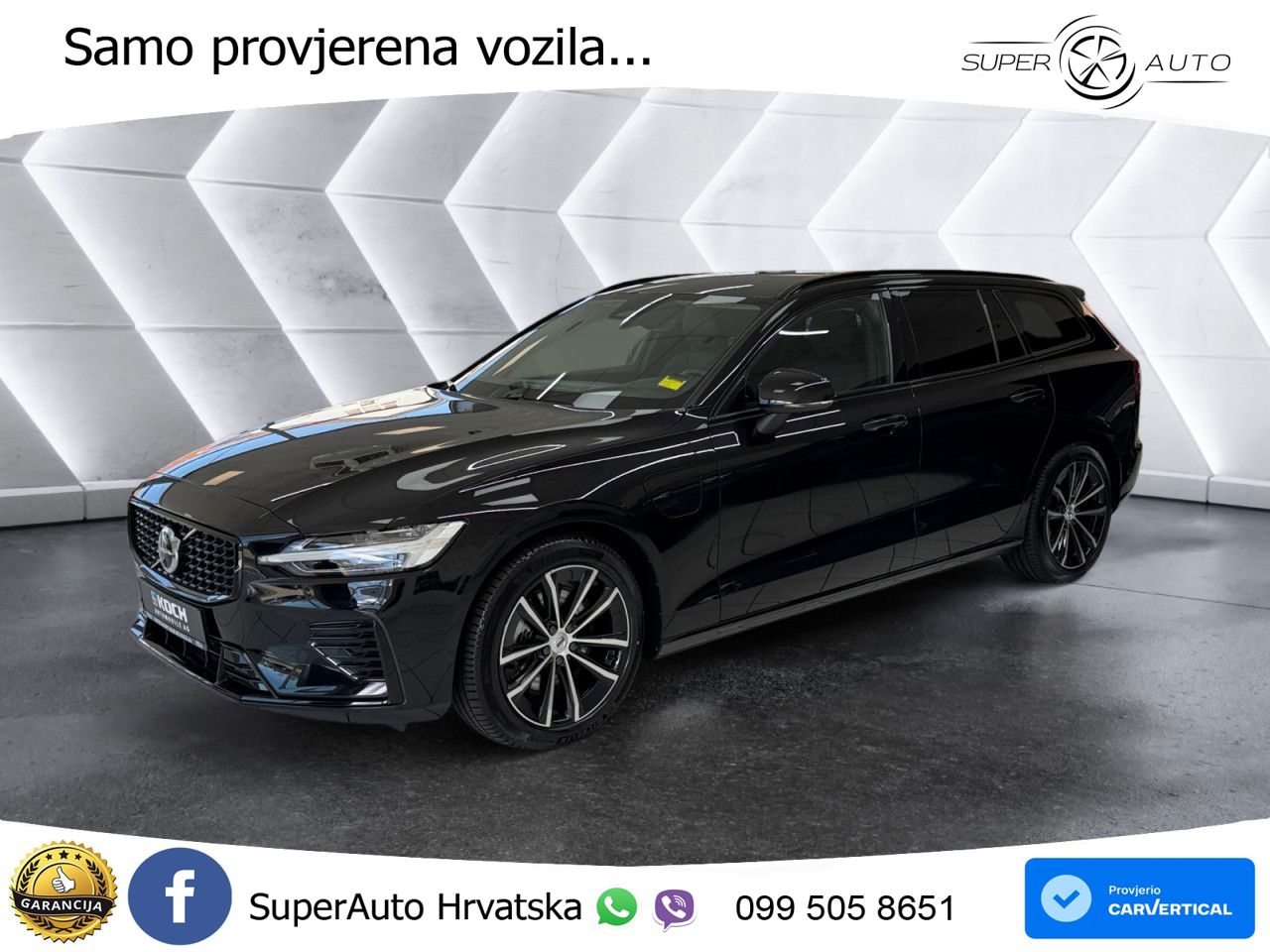 Volvo V60 2.0 T6 AWD Geartronic LED+GR SJED+ACC