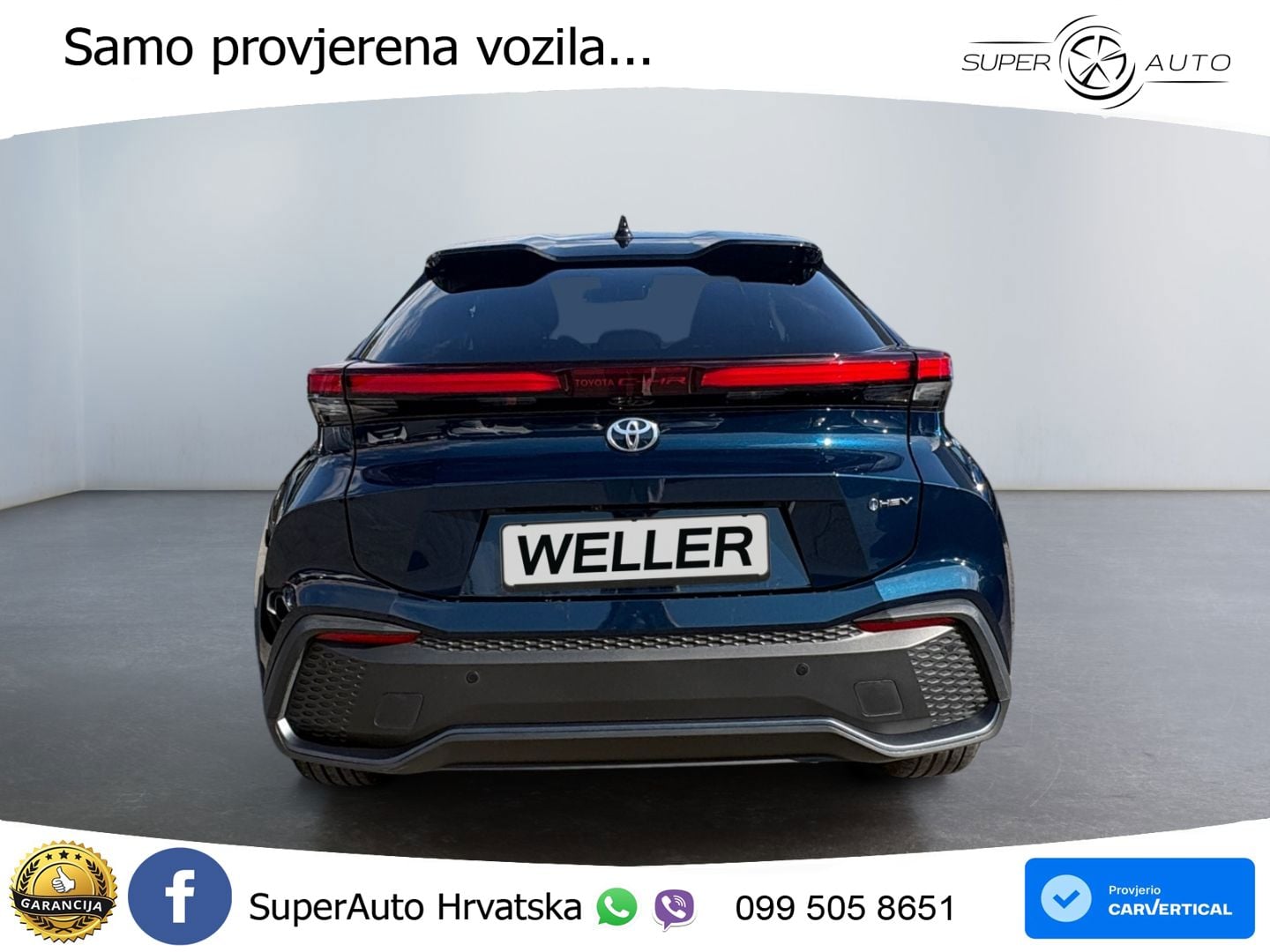 Toyota C-HR 1.8 (140 KS) Hybrid e-CVT Team D LED+GR SJED+ACC