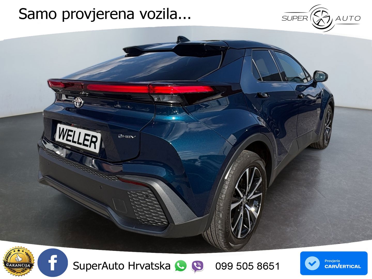 Toyota C-HR 1.8 (140 KS) Hybrid e-CVT Team D LED+GR SJED+ACC