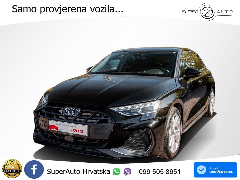 Audi A3 35 TFSI (150 KS) S tronic S line LED+GR SJED+ACC