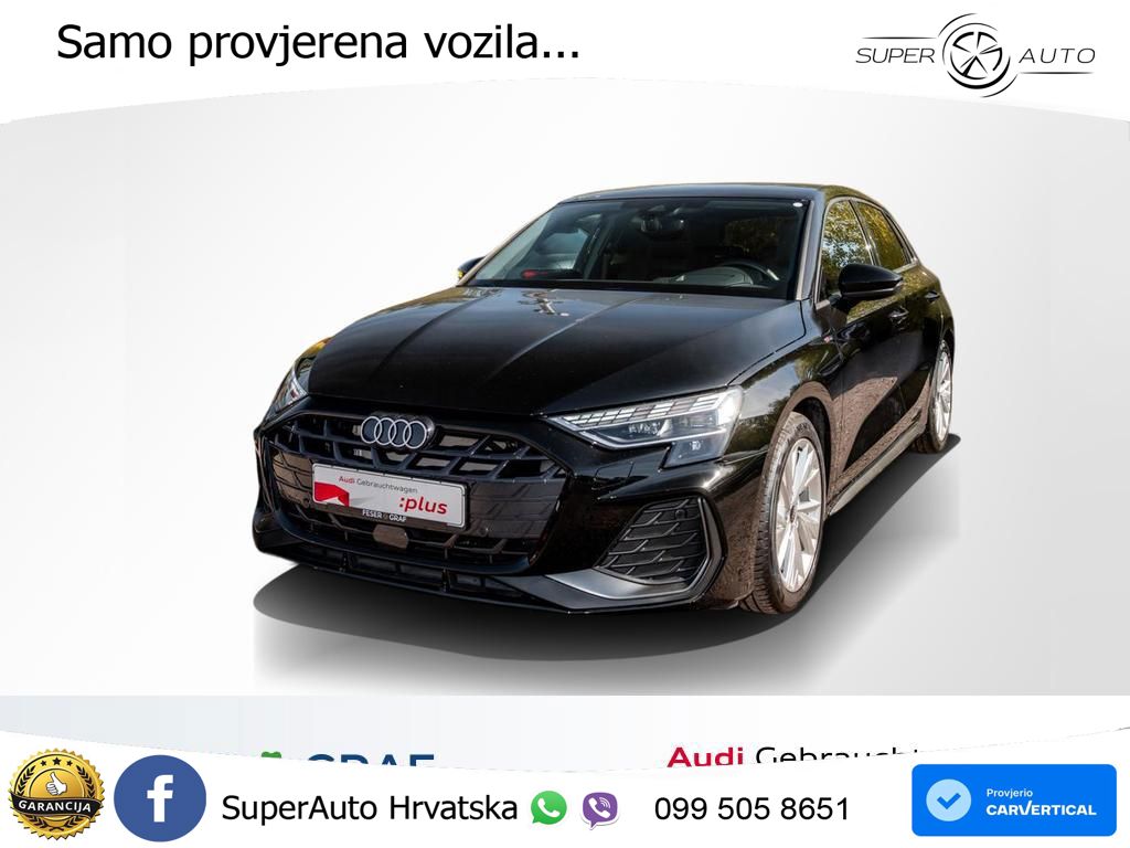 Audi A3 35 TFSI (150 KS) S tronic S line LED+GR SJED+ACC