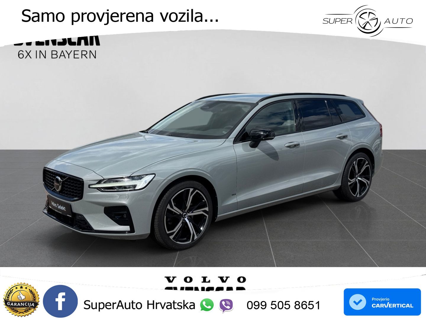 Volvo V60 2.0 B4 Benzin Automatic LED+GR SJED+ACC