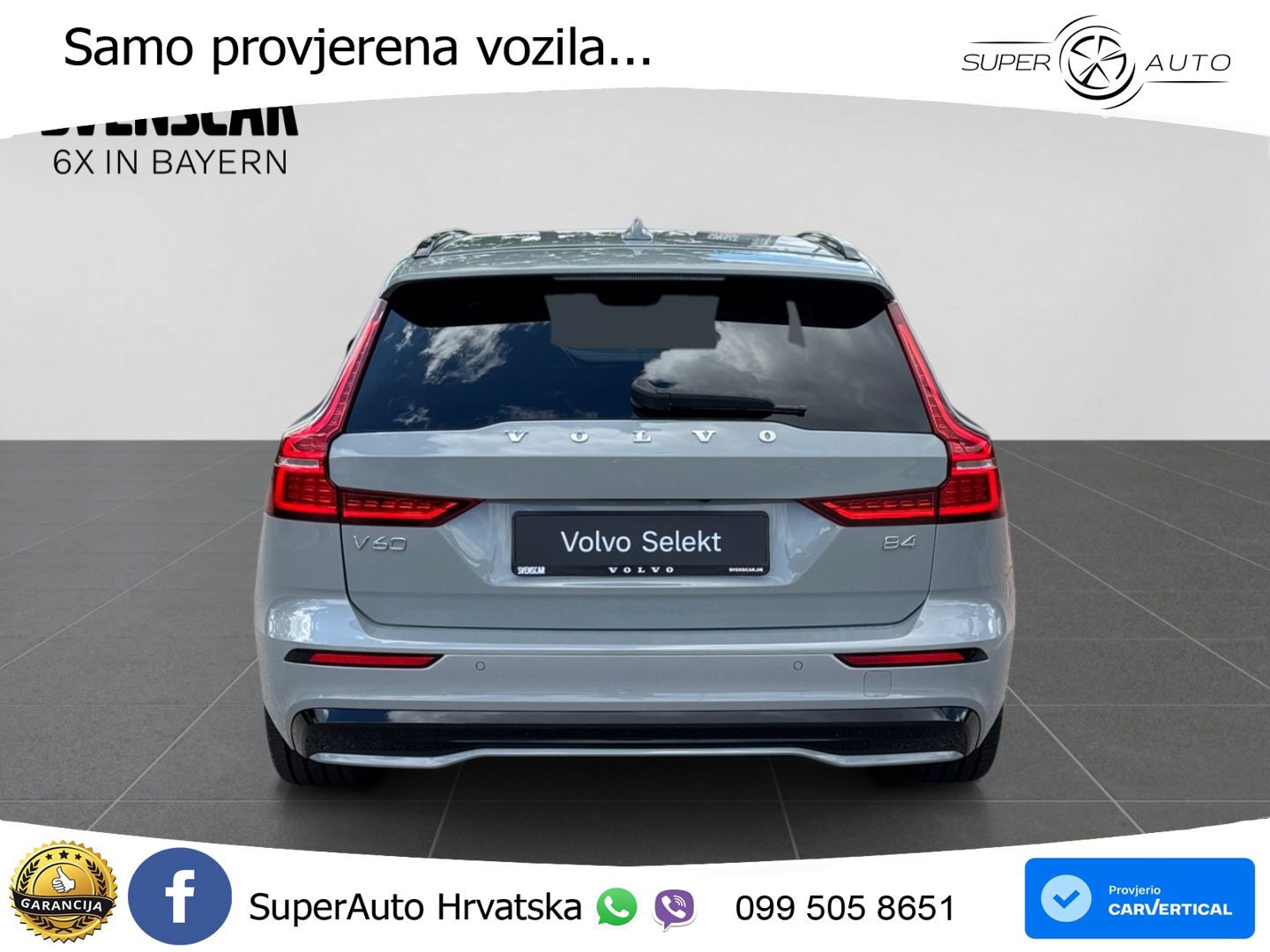 Volvo V60 2.0 B4 Benzin Automatic LED+GR SJED+ACC