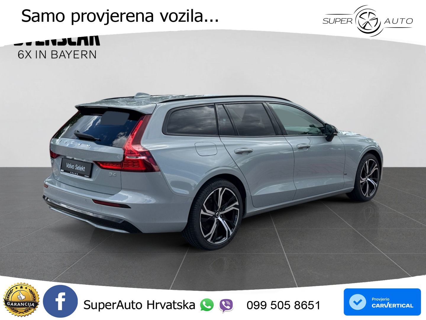 Volvo V60 2.0 B4 Benzin Automatic LED+GR SJED+ACC