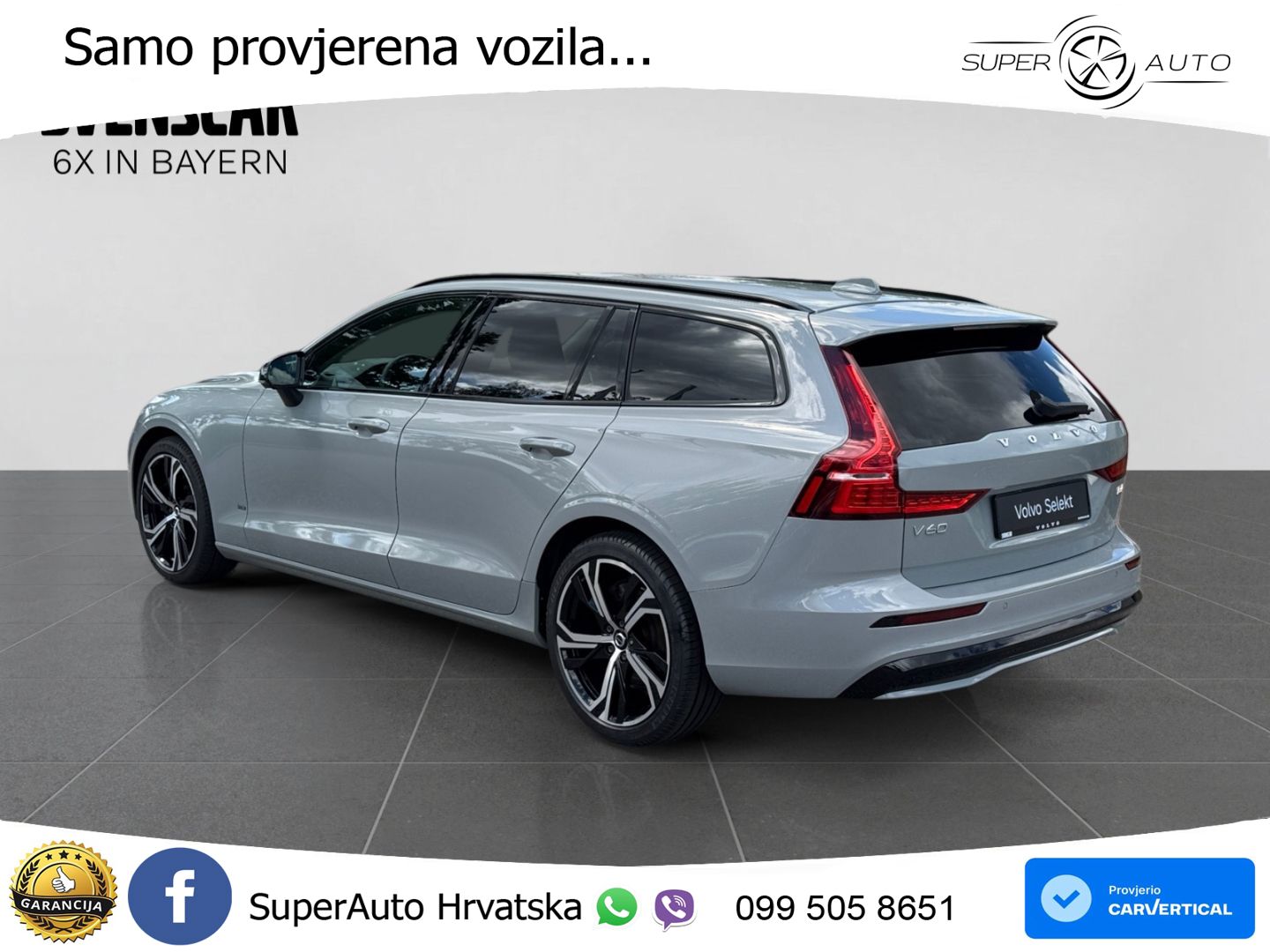 Volvo V60 2.0 B4 Benzin Automatic LED+GR SJED+ACC