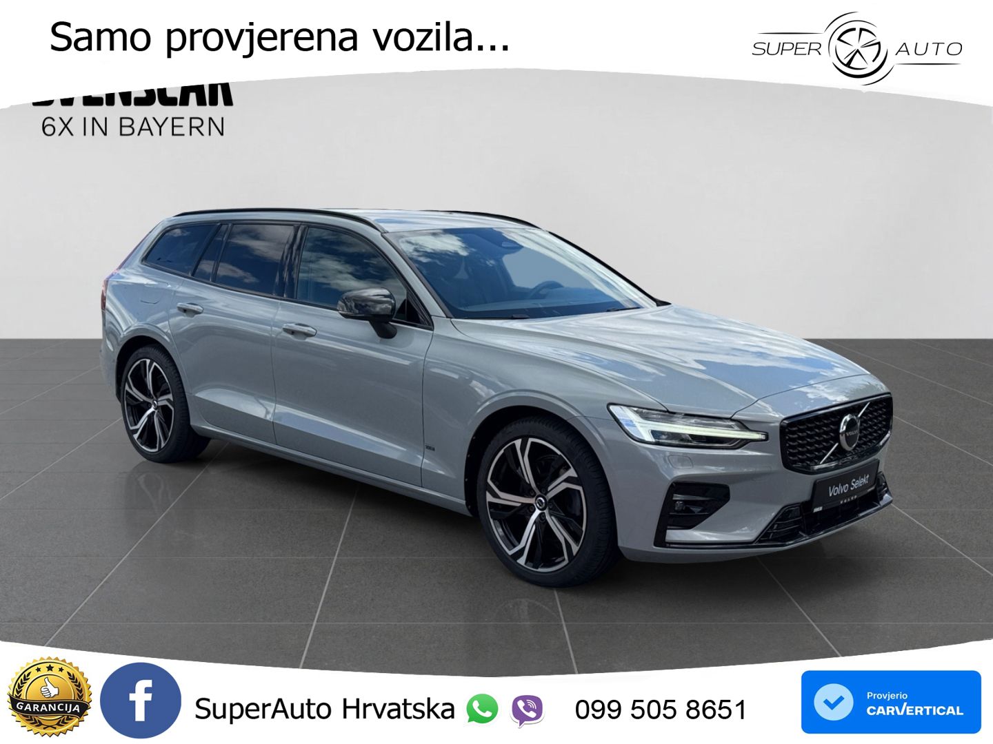 Volvo V60 2.0 B4 Benzin Automatic LED+GR SJED+ACC