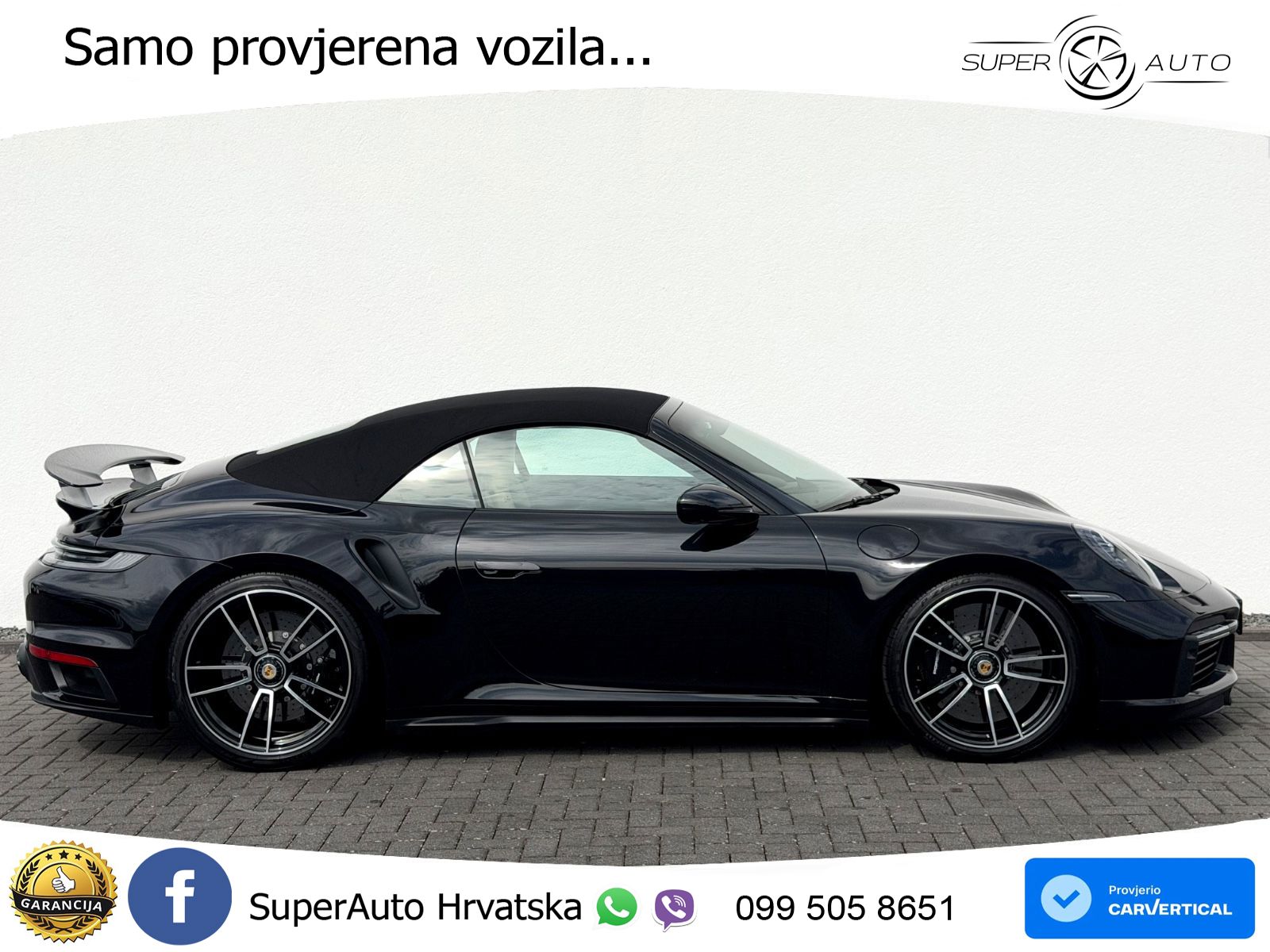 Porsche 911 Turbo S Cabriolet 3.8 (650 KS) PDK ZRAČNI+ACC+GR SJED+KAM