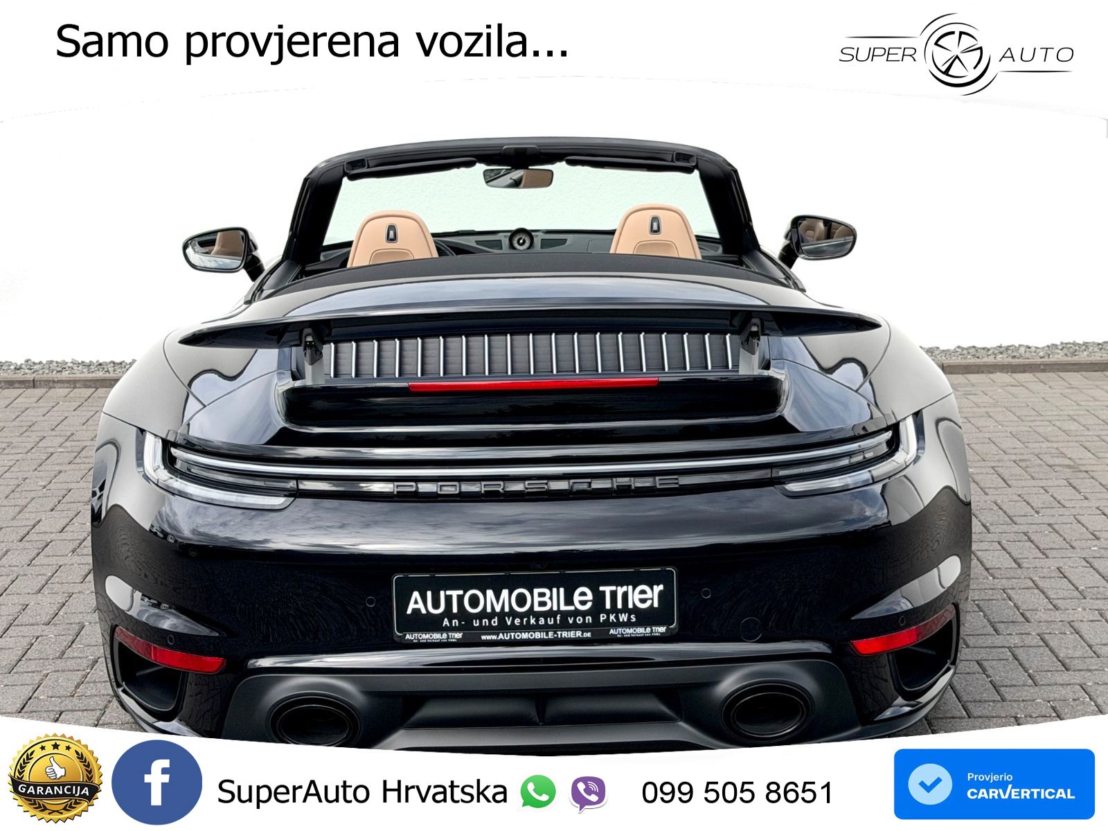 Porsche 911 Turbo S Cabriolet 3.8 (650 KS) PDK ZRAČNI+ACC+GR SJED+KAM
