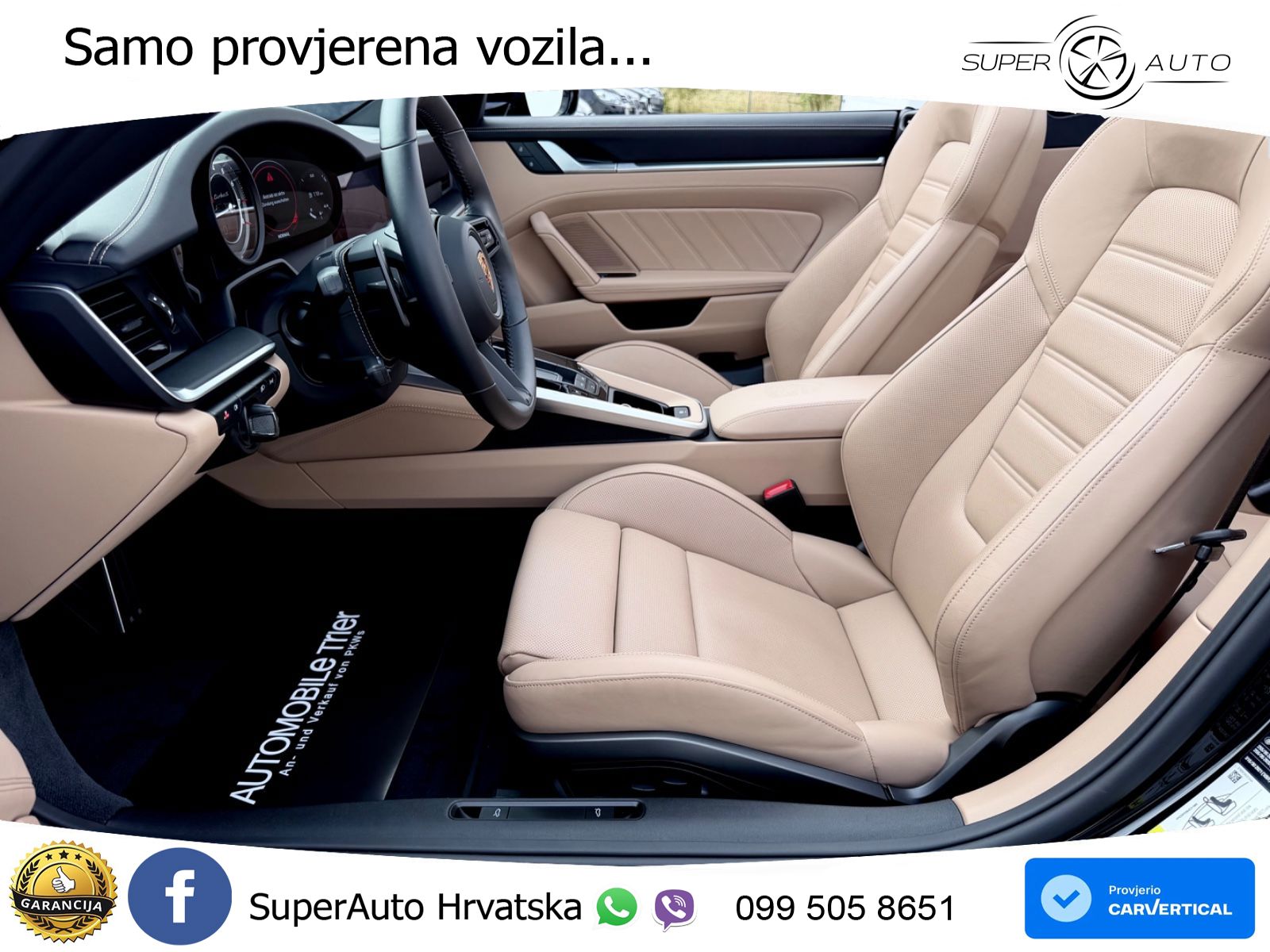 Porsche 911 Turbo S Cabriolet 3.8 (650 KS) PDK ZRAČNI+ACC+GR SJED+KAM