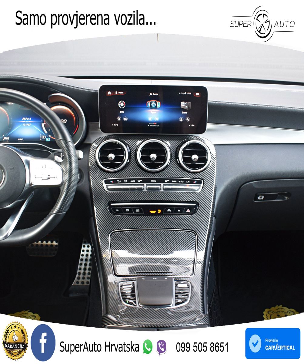 Mercedes GLC 300d (245 KS) 4MATIC G-TRONIC ZRAČNI+ACC+GR SJED+360