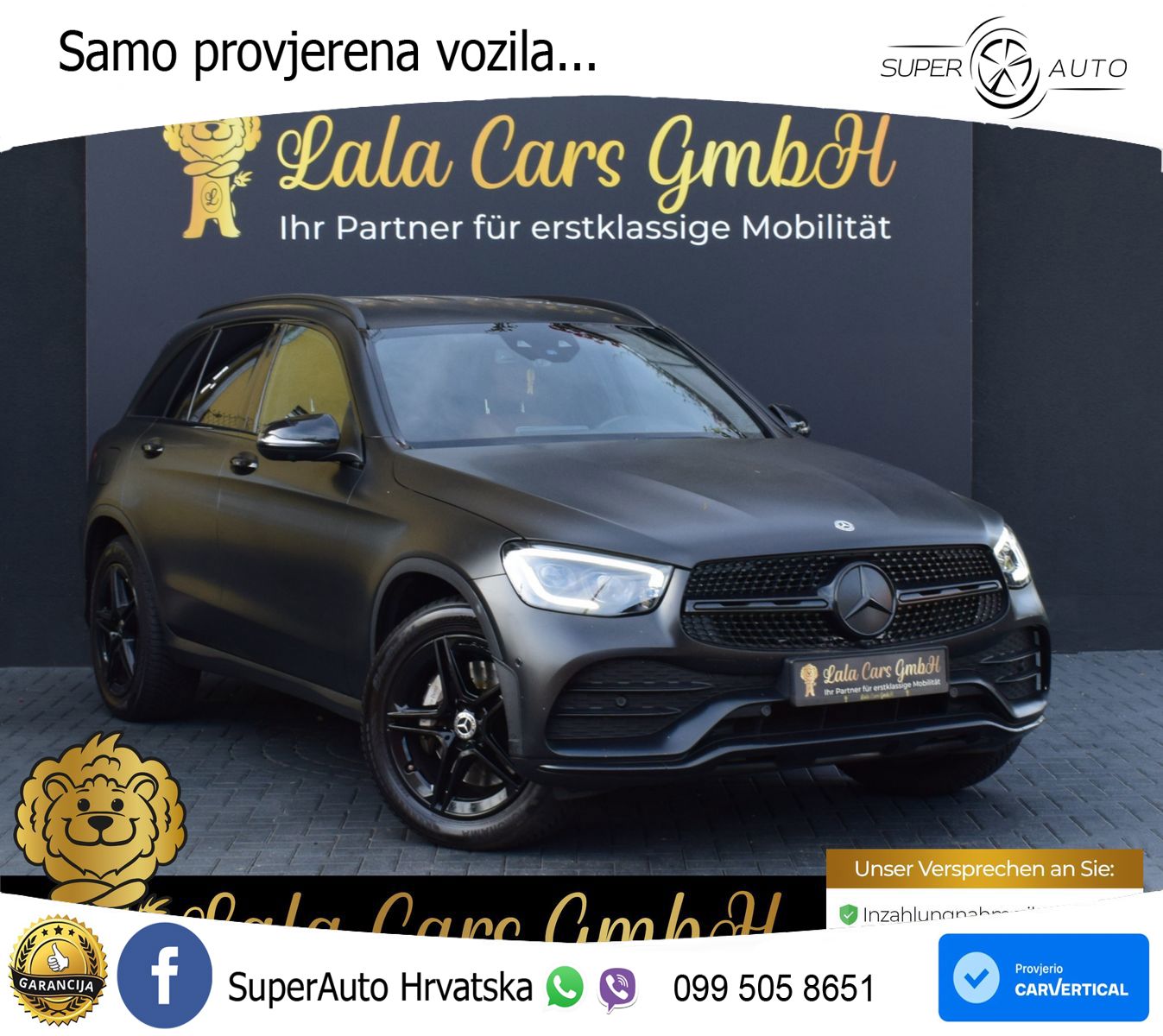 Mercedes GLC 300d (245 KS) 4MATIC G-TRONIC ZRAČNI+ACC+GR SJED+360